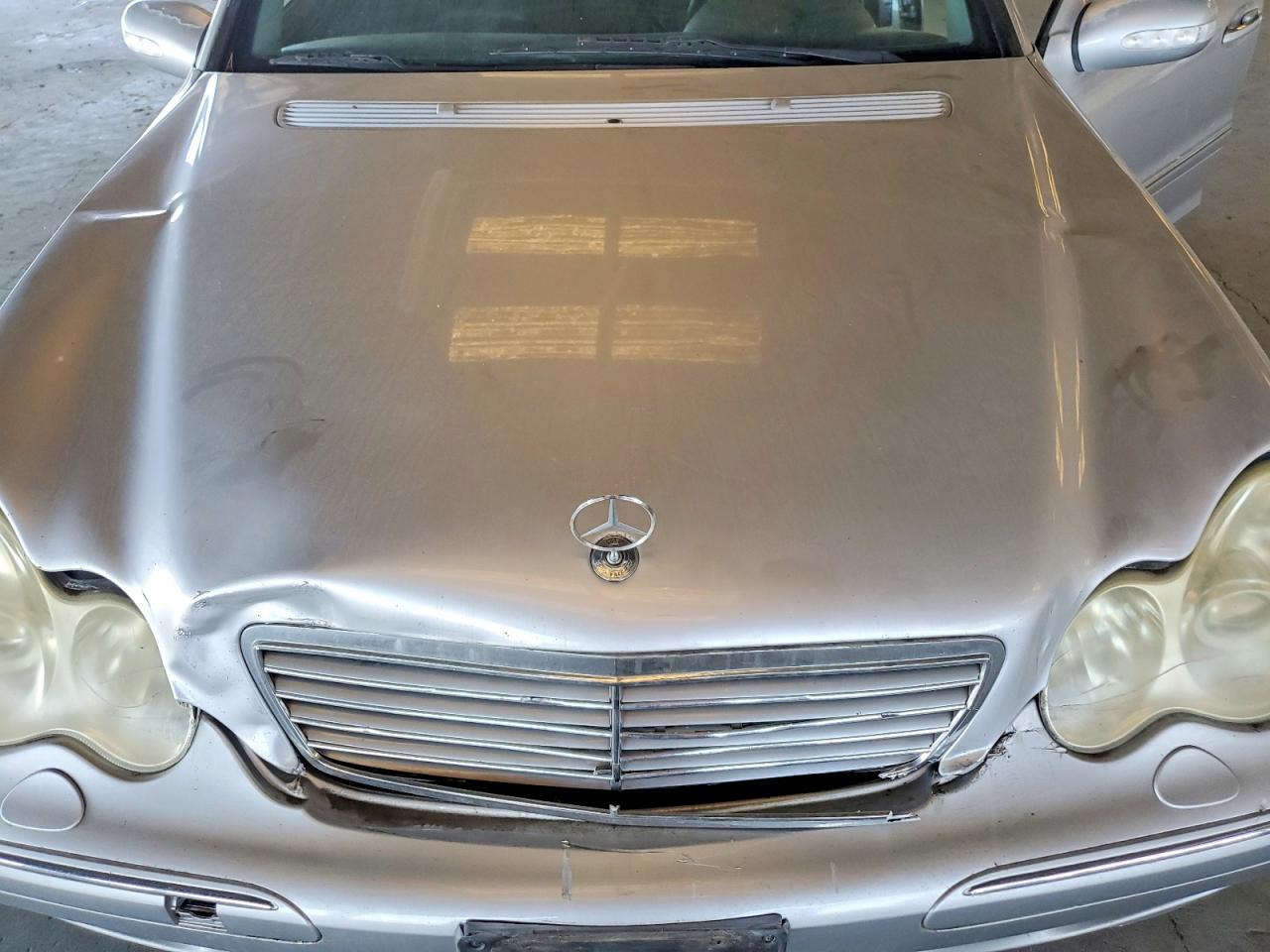 2003 Mercedes-benz C 320 Silver vin: WDBRF64JX3F396627