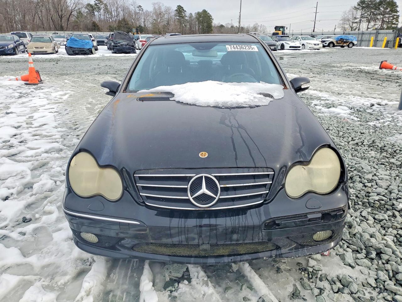 2002 Mercedes-benz C 32 Amg Kompressor Black vin: WDBRF65J02F232851