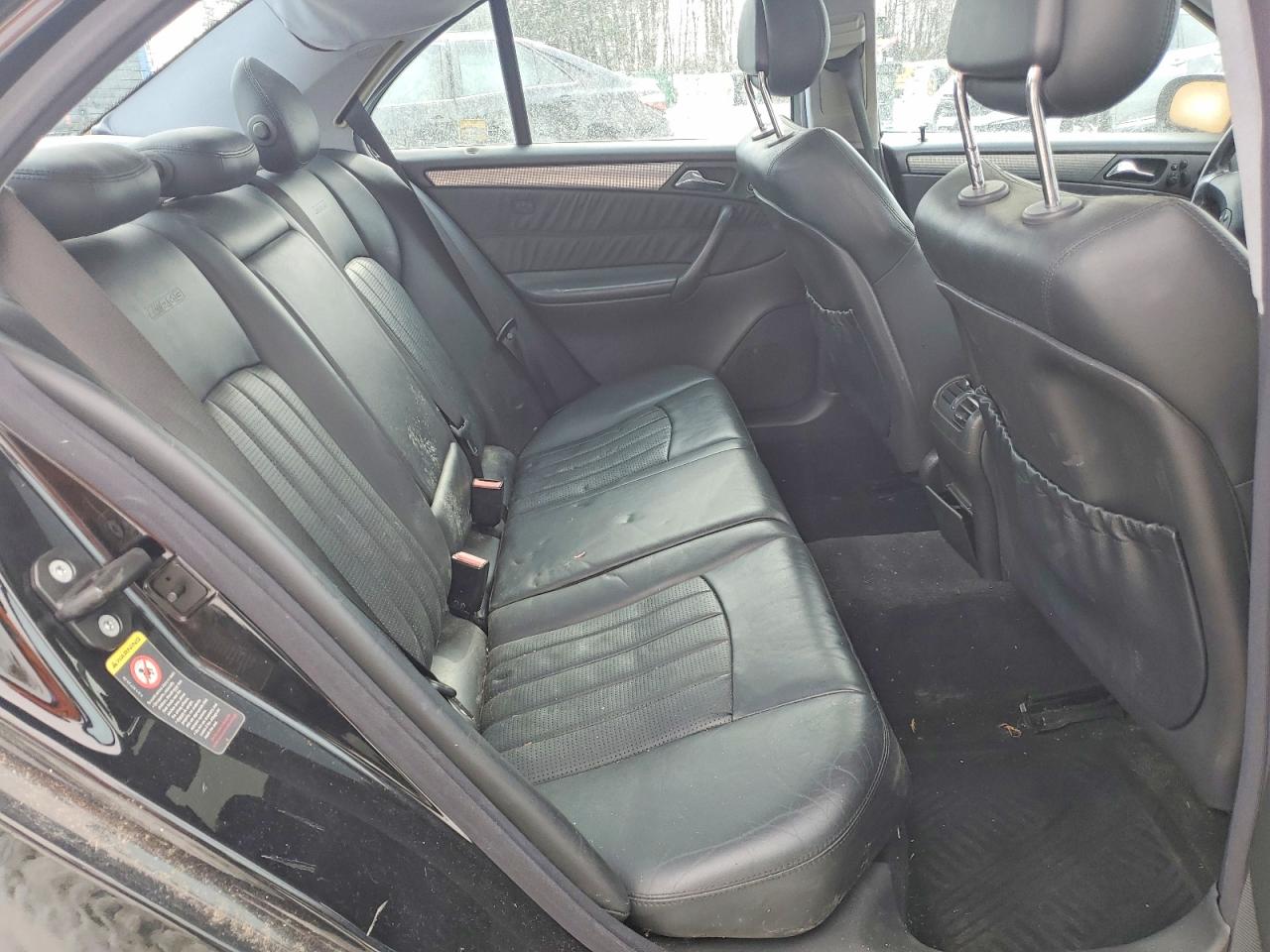 2002 Mercedes-benz C 32 Amg Kompressor Black vin: WDBRF65J02F232851
