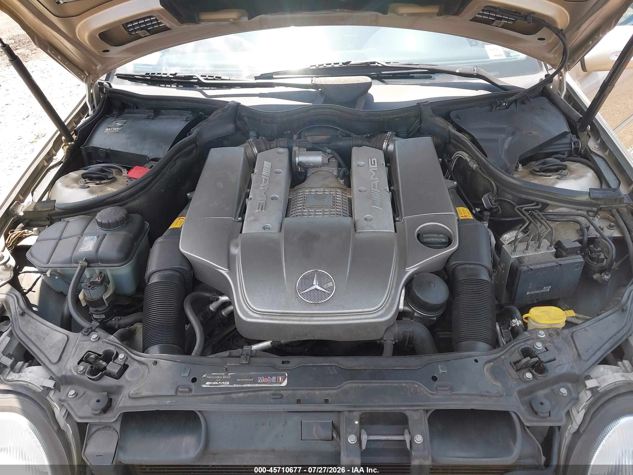 2003 Mercedes-benz C 32 Amg   Gold vin: WDBRF65J03F364073