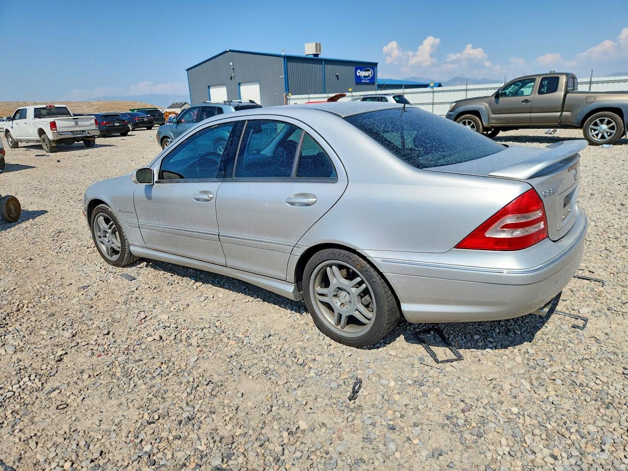 2003 Mercedes-benz C 32 Amg Kompressor Silver vin: WDBRF65J03F436339