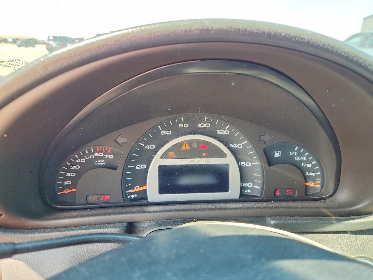 2003 Mercedes-benz C 32 Amg Kompressor Silver vin: WDBRF65J03F436339