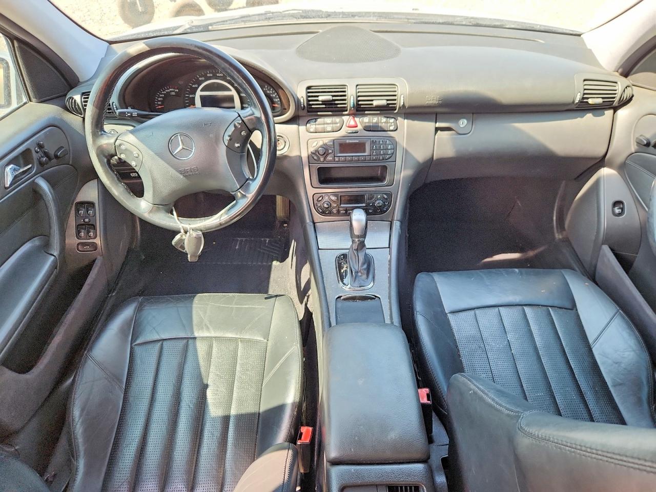 2003 Mercedes-benz C 32 Amg Kompressor Silver vin: WDBRF65J03F436339