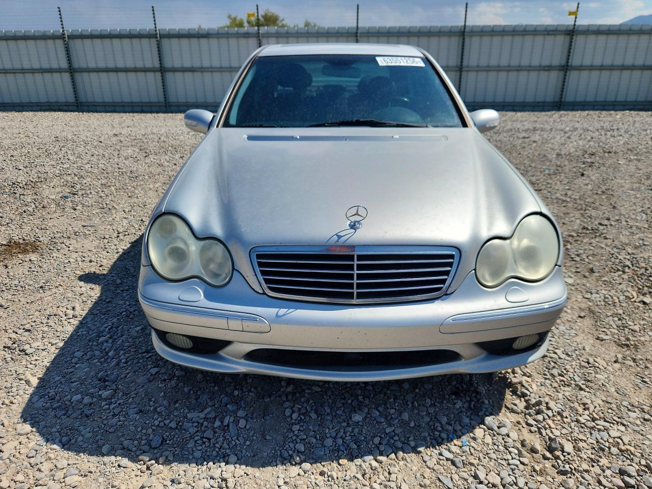 2003 Mercedes-benz C 32 Amg Kompressor Silver vin: WDBRF65J03F436339
