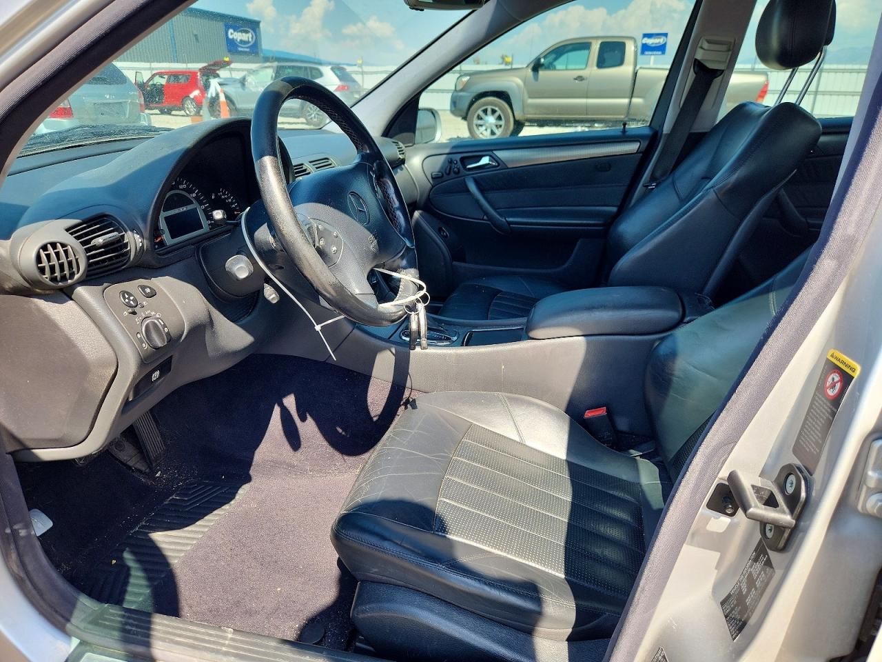 2003 Mercedes-benz C 32 Amg Kompressor Silver vin: WDBRF65J03F436339