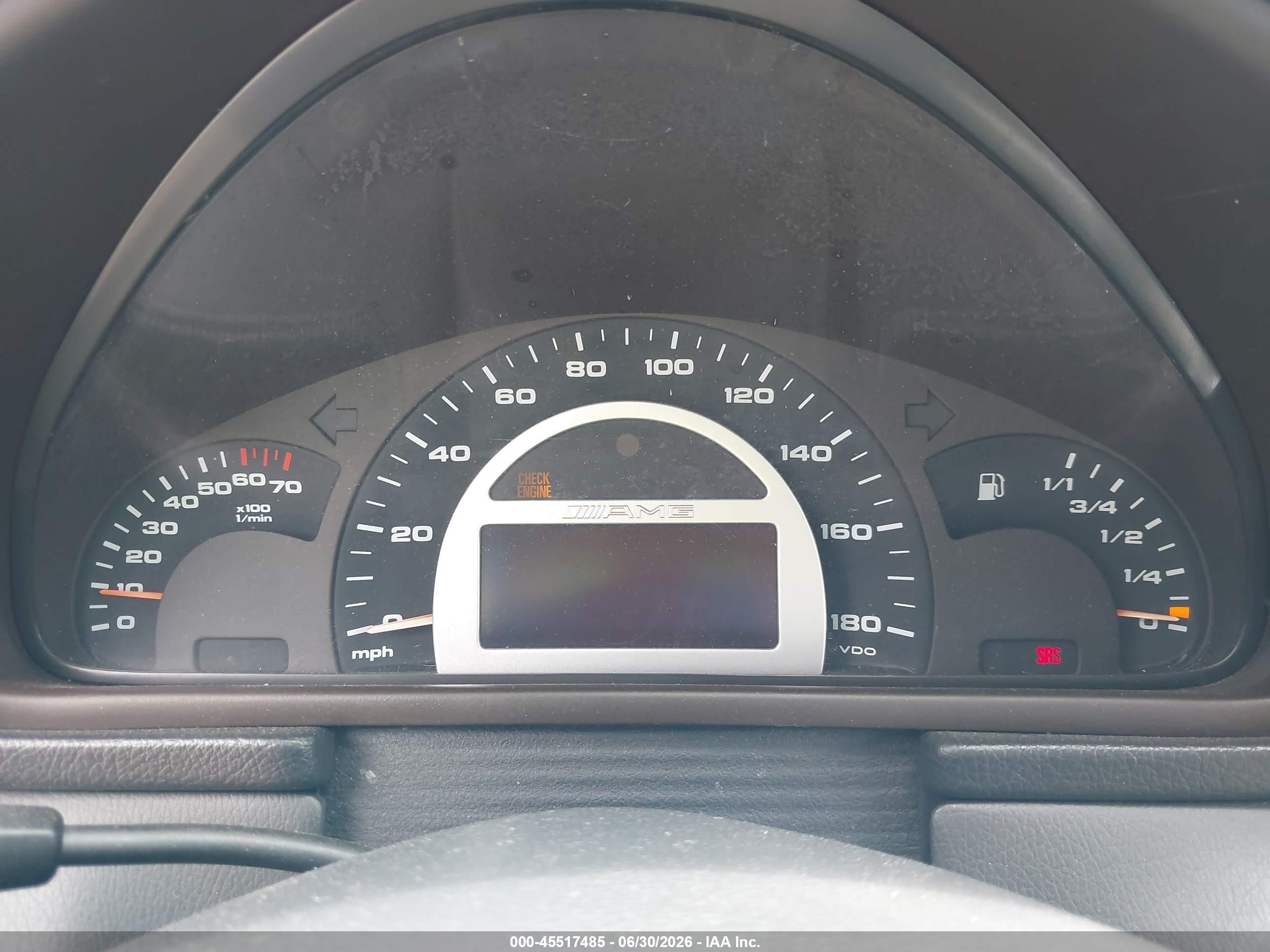 2002 Mercedes-benz C 32 Amg   Черный vin: WDBRF65J12F217999