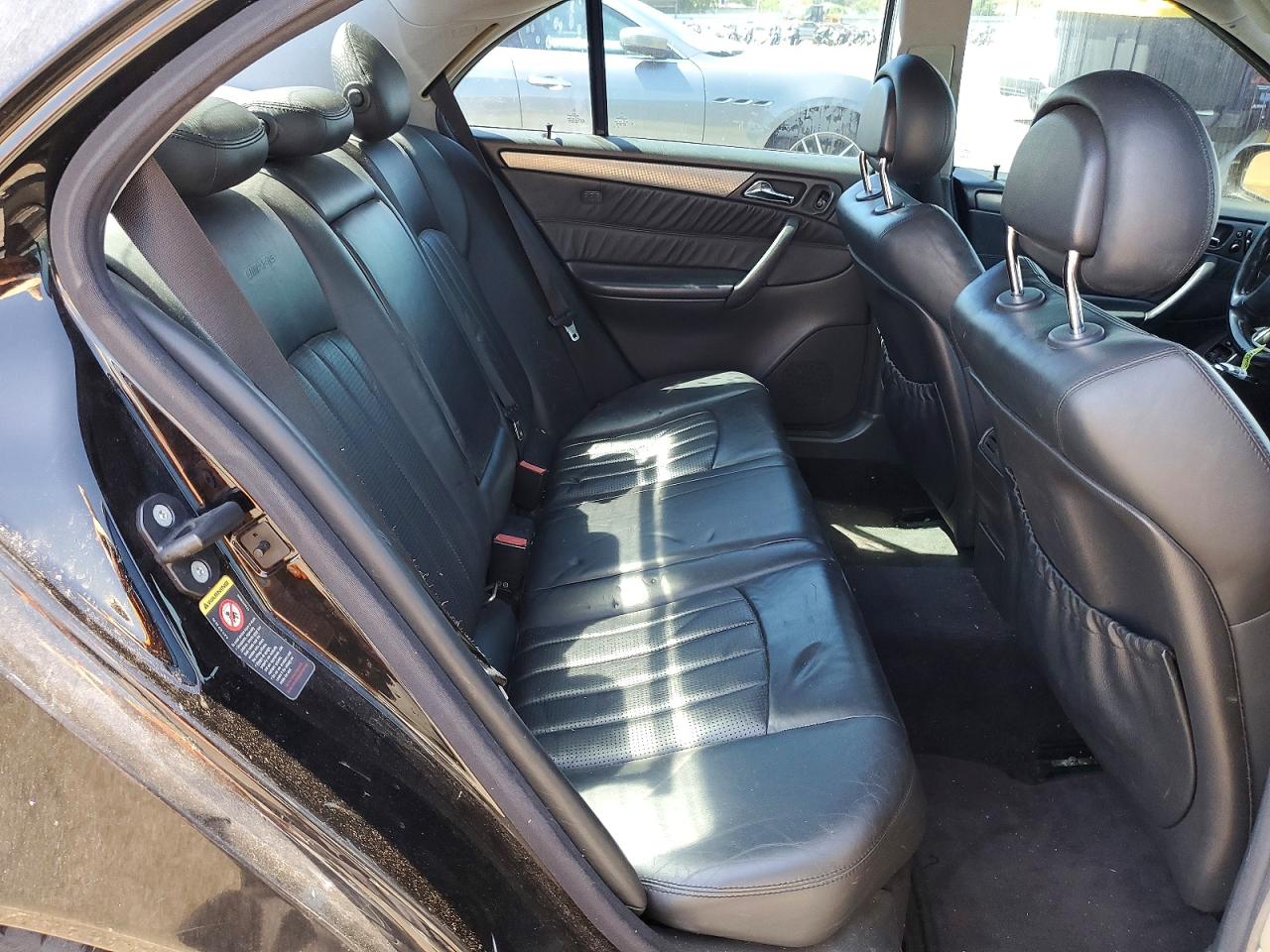 2003 Mercedes-benz C 32 Amg Kompressor Черный vin: WDBRF65J13F411496