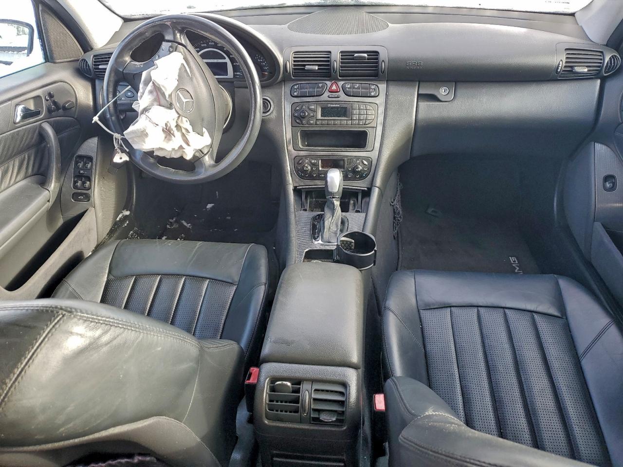 2003 Mercedes-benz C 32 Amg Kompressor Silver vin: WDBRF65J23F364298