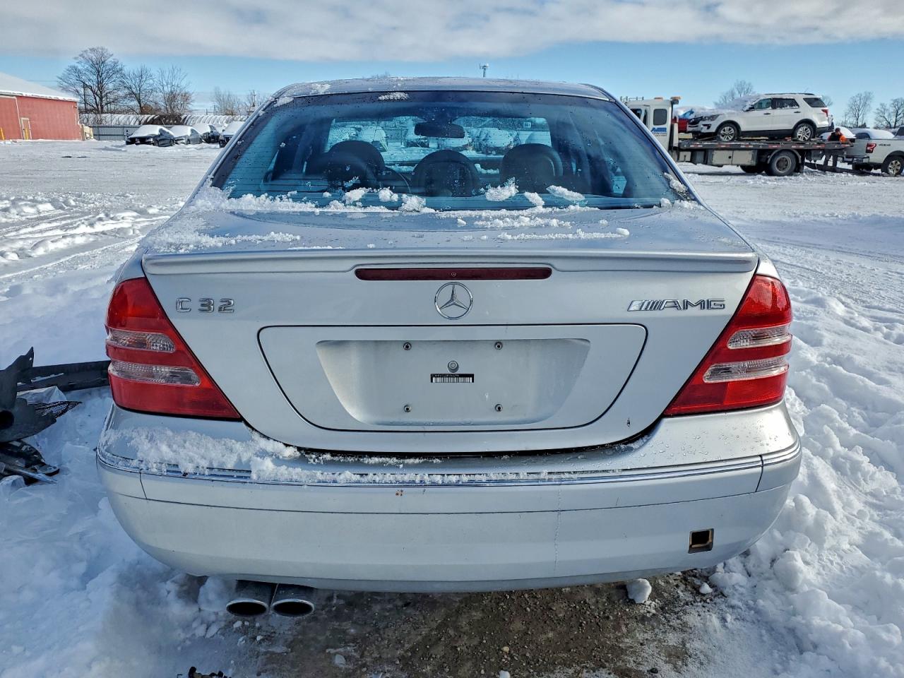 2003 Mercedes-benz C 32 Amg Kompressor Silver vin: WDBRF65J23F364298