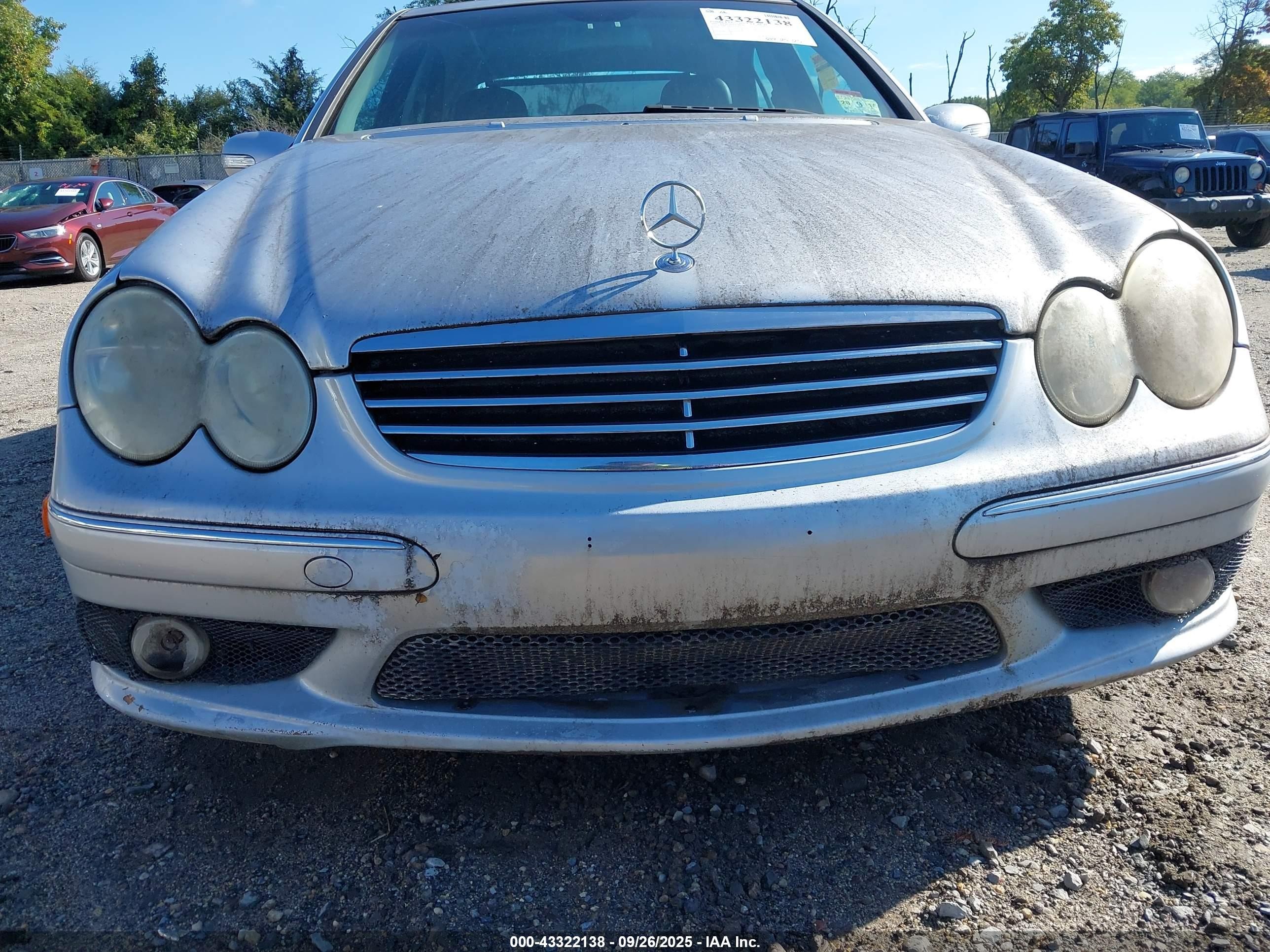 2006 Mercedes-benz C 55 Amg   Silver vin: WDBRF76J06F740750