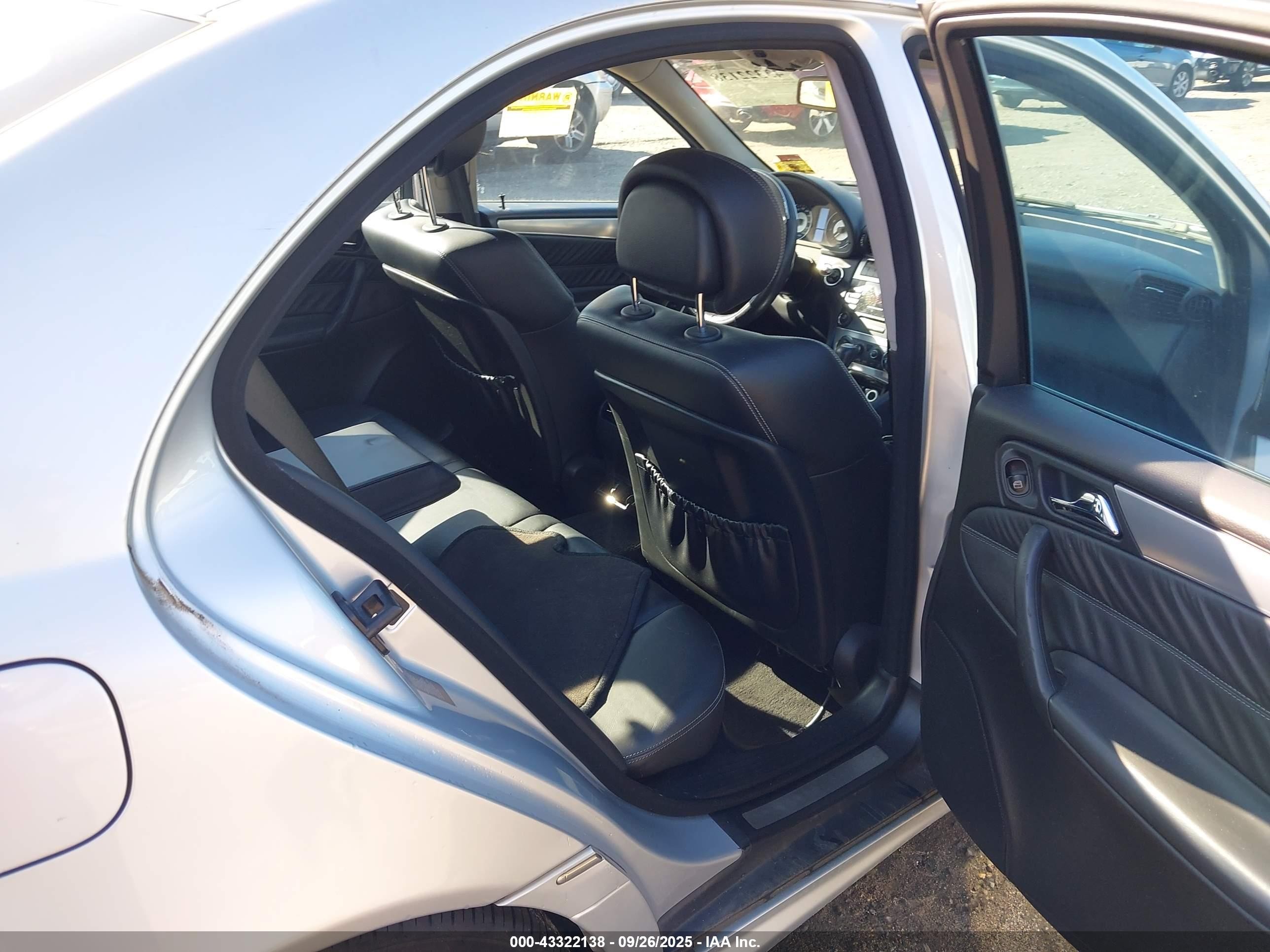 2006 Mercedes-benz C 55 Amg   Silver vin: WDBRF76J06F740750
