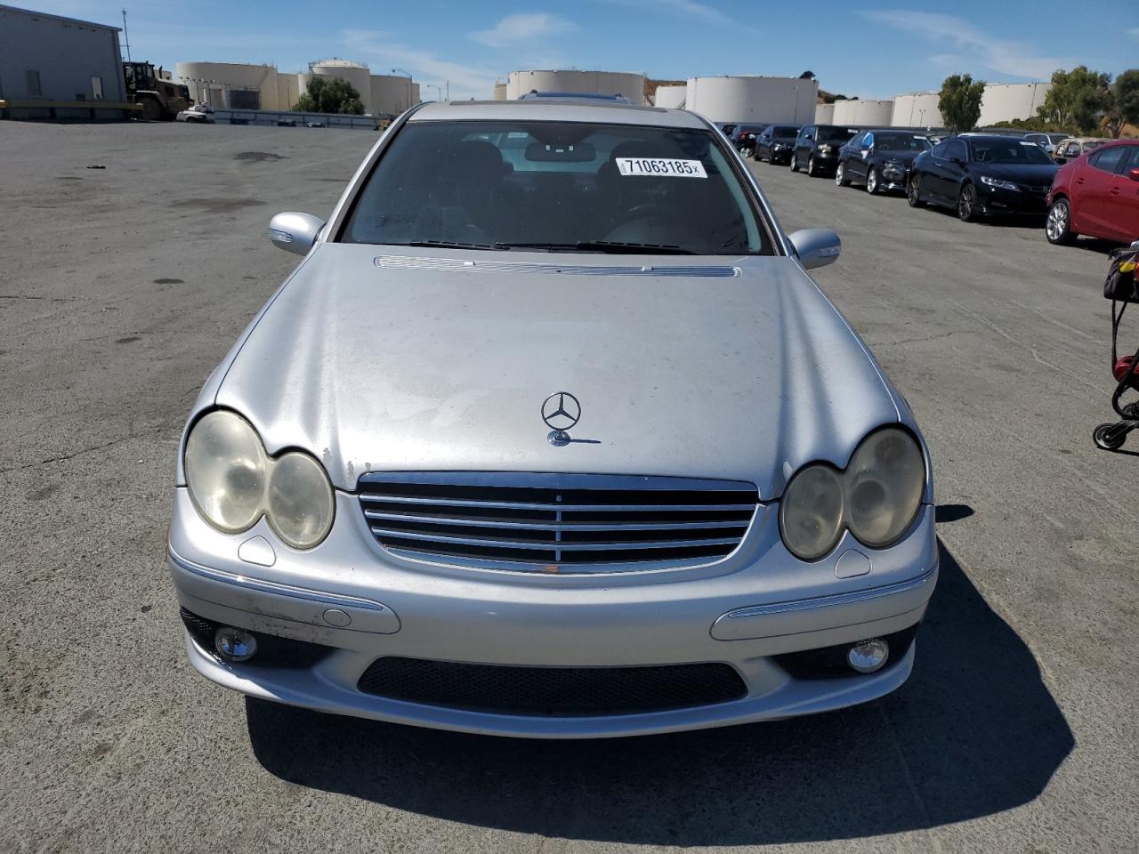 2006 Mercedes-benz C 55 Amg Silver vin: WDBRF76J16F811440