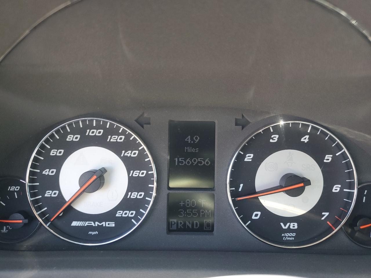 2006 Mercedes-benz C 55 Amg Silver vin: WDBRF76J16F811440