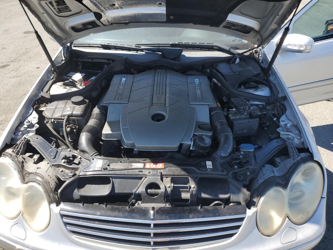 2006 Mercedes-benz C 55 Amg Silver vin: WDBRF76J16F811440