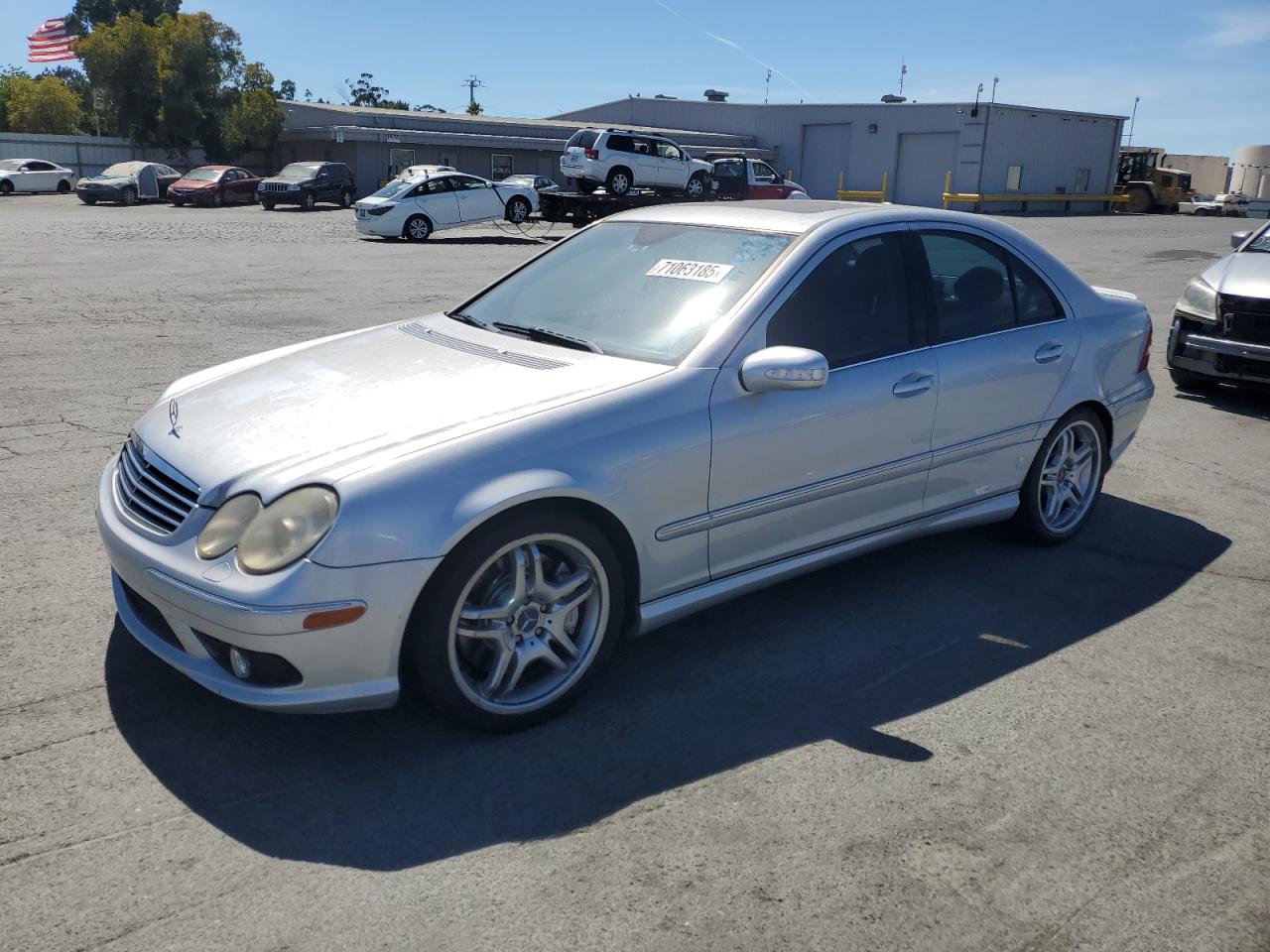 2006 Mercedes-benz C 55 Amg Silver vin: WDBRF76J16F811440
