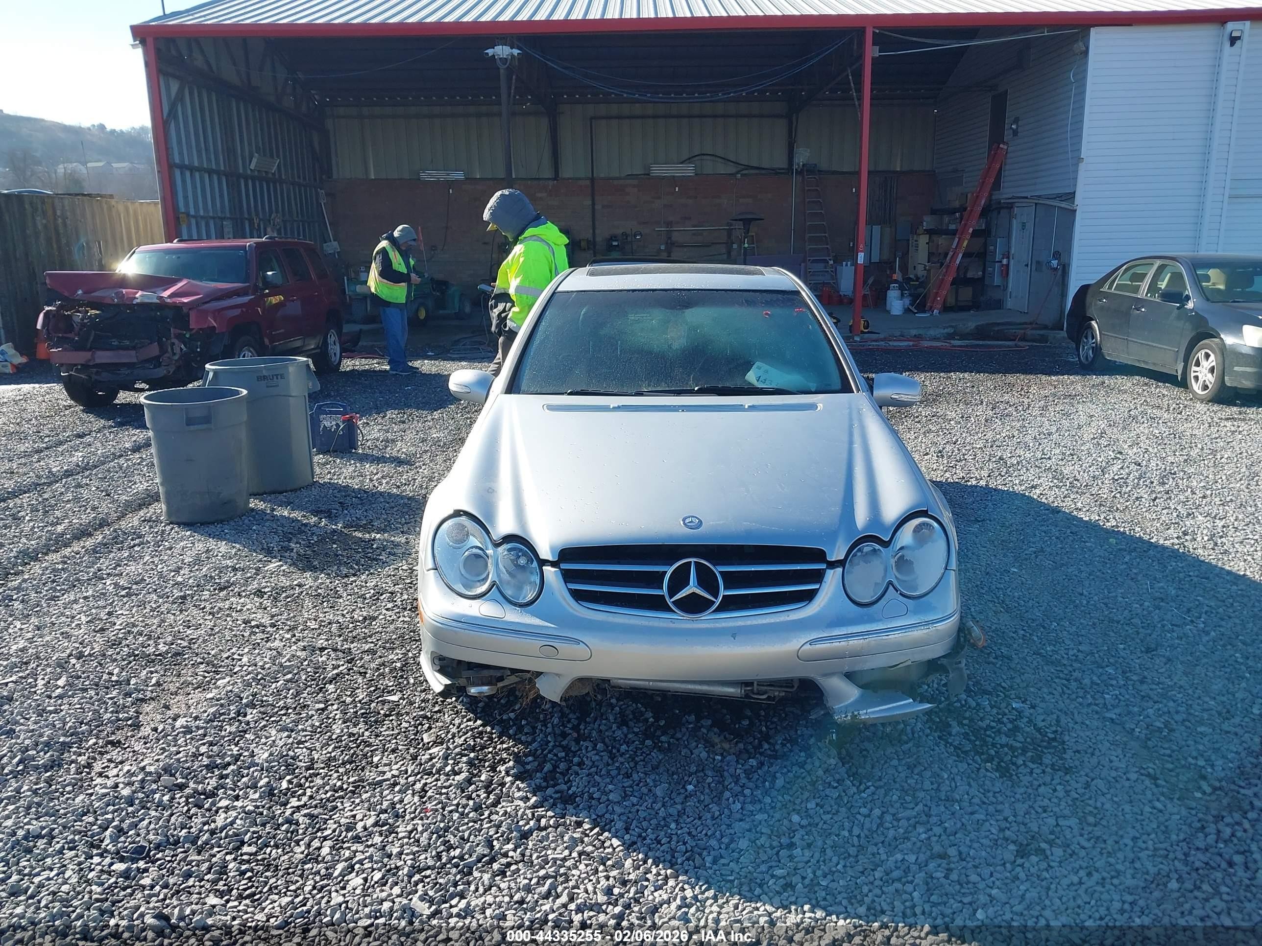 2006 Mercedes-benz C 55 Amg   Серебряный vin: WDBRF76J36F750544