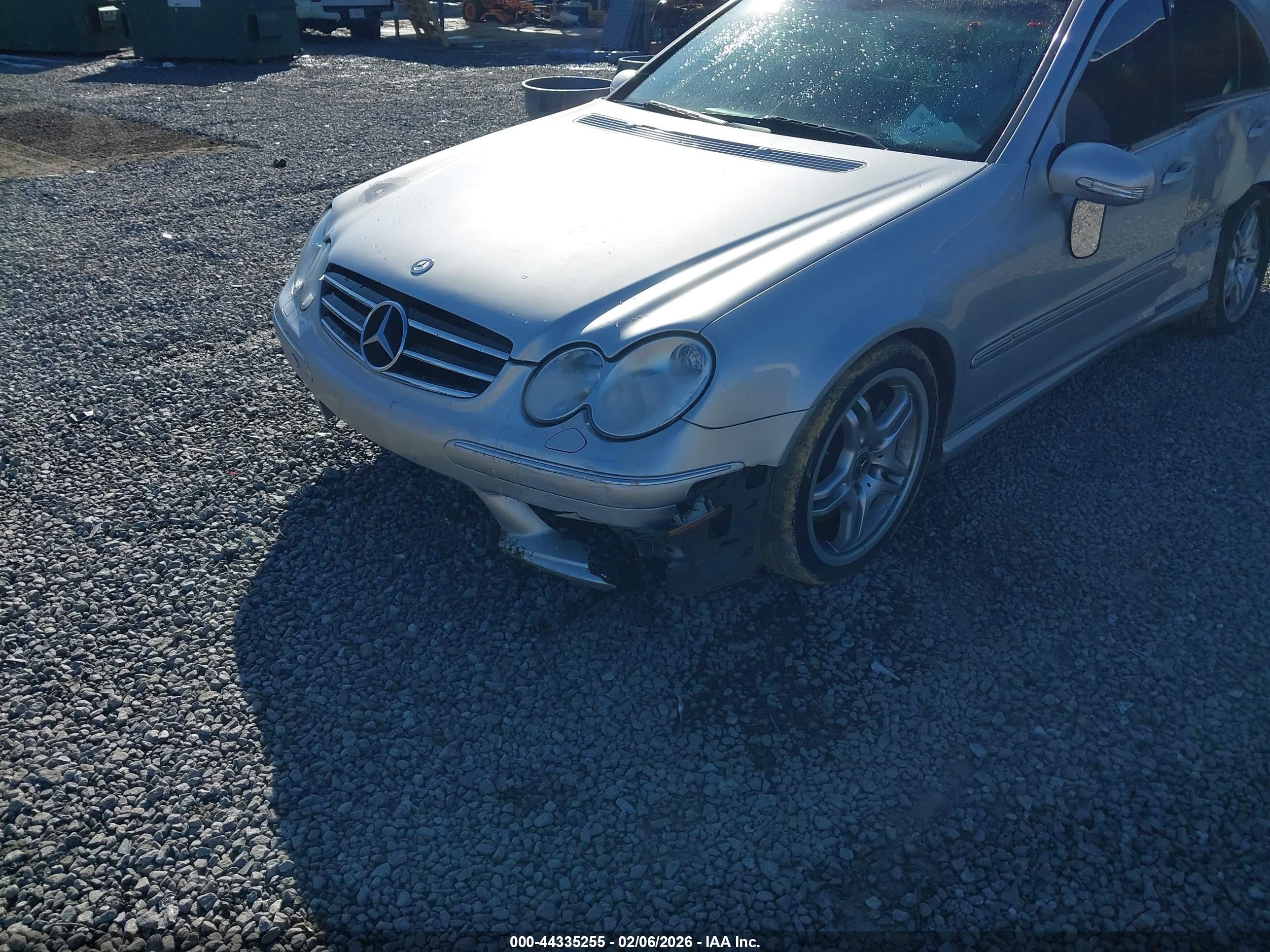 2006 Mercedes-benz C 55 Amg   Серебряный vin: WDBRF76J36F750544