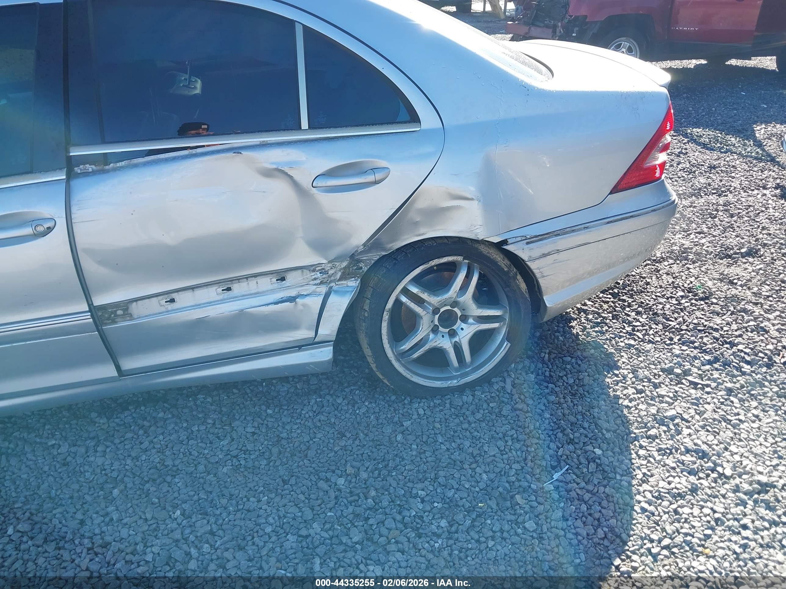 2006 Mercedes-benz C 55 Amg   Серебряный vin: WDBRF76J36F750544