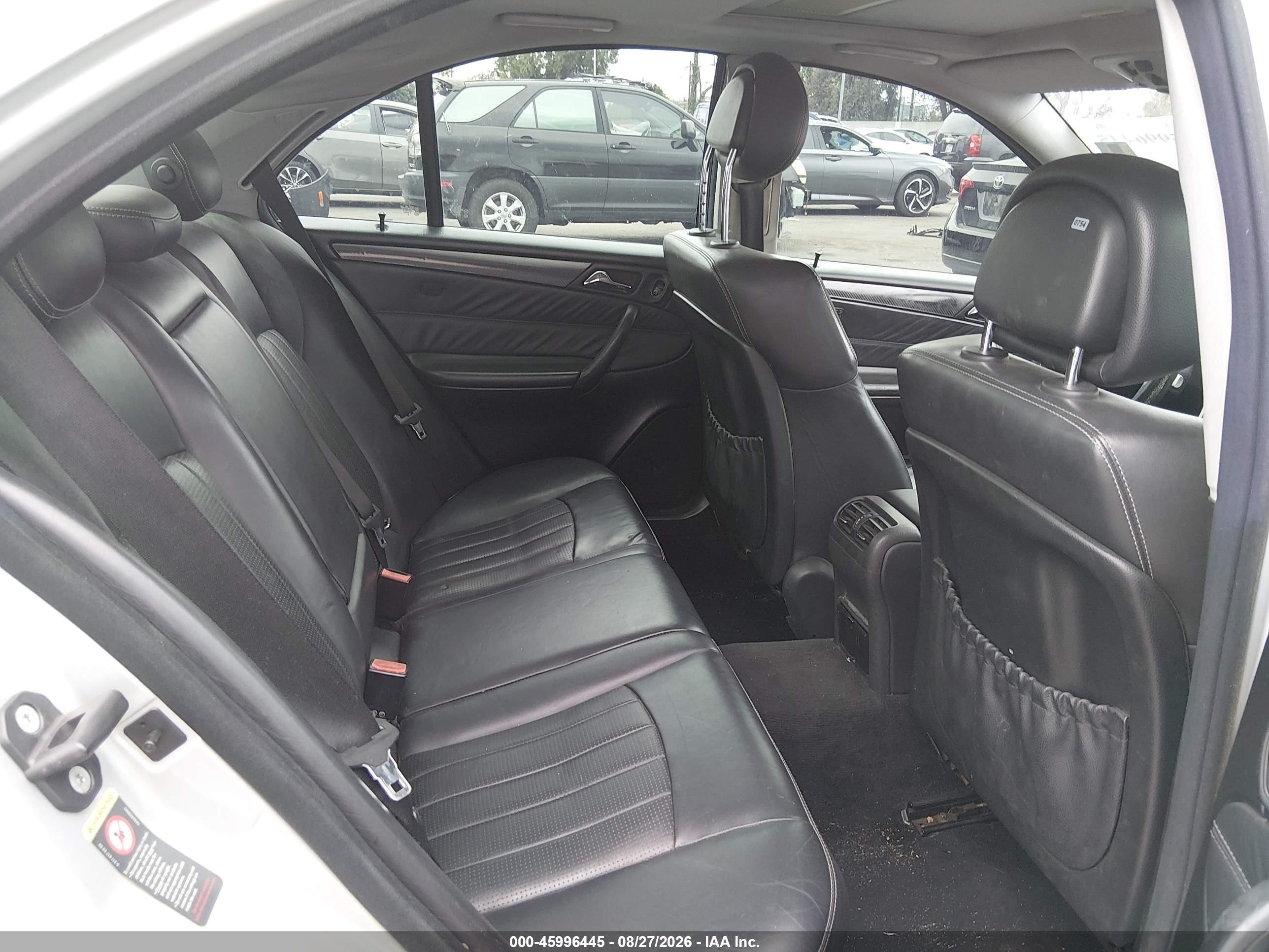 2005 Mercedes-benz C-class 5.5l Amg Silver vin: WDBRF76J45F580242