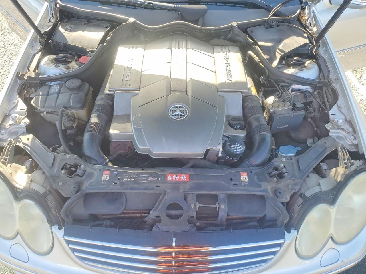 2006 Mercedes-benz C 55 Amg Silver vin: WDBRF76J46F796383