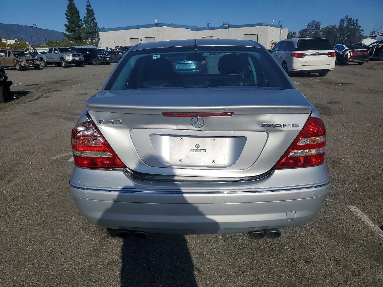 2006 Mercedes-benz C 55 Amg Silver vin: WDBRF76J46F796383