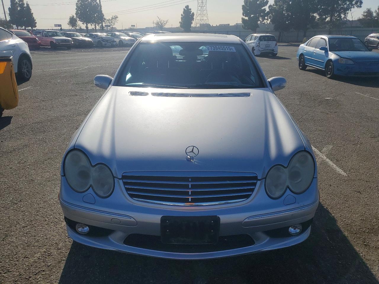 2006 Mercedes-benz C 55 Amg Silver vin: WDBRF76J46F796383