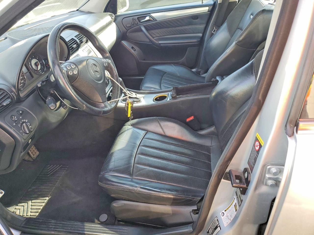 2006 Mercedes-benz C 55 Amg Silver vin: WDBRF76J46F796383