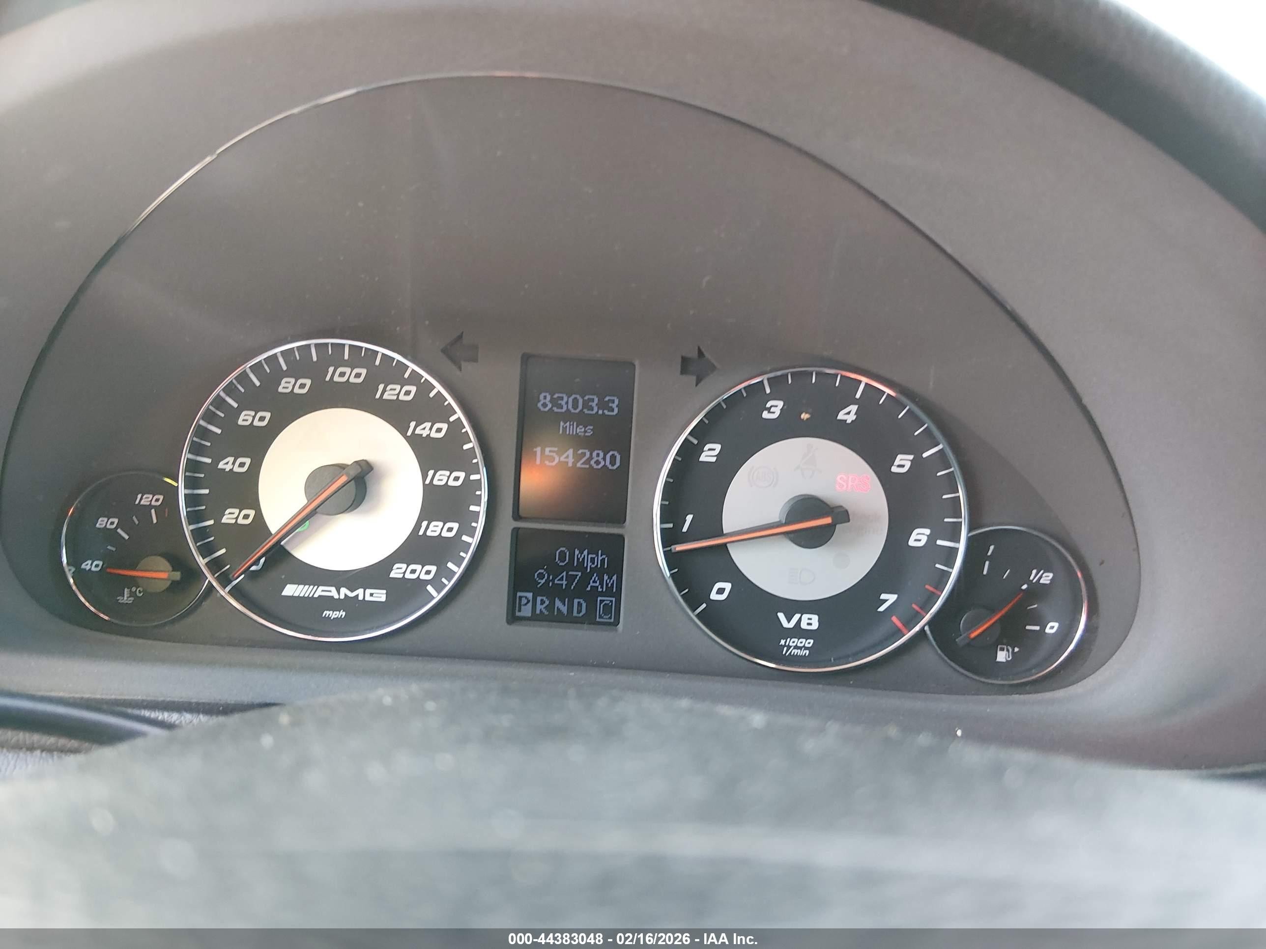 2006 Mercedes-benz C 55 Amg   Красный vin: WDBRF76J46F821086