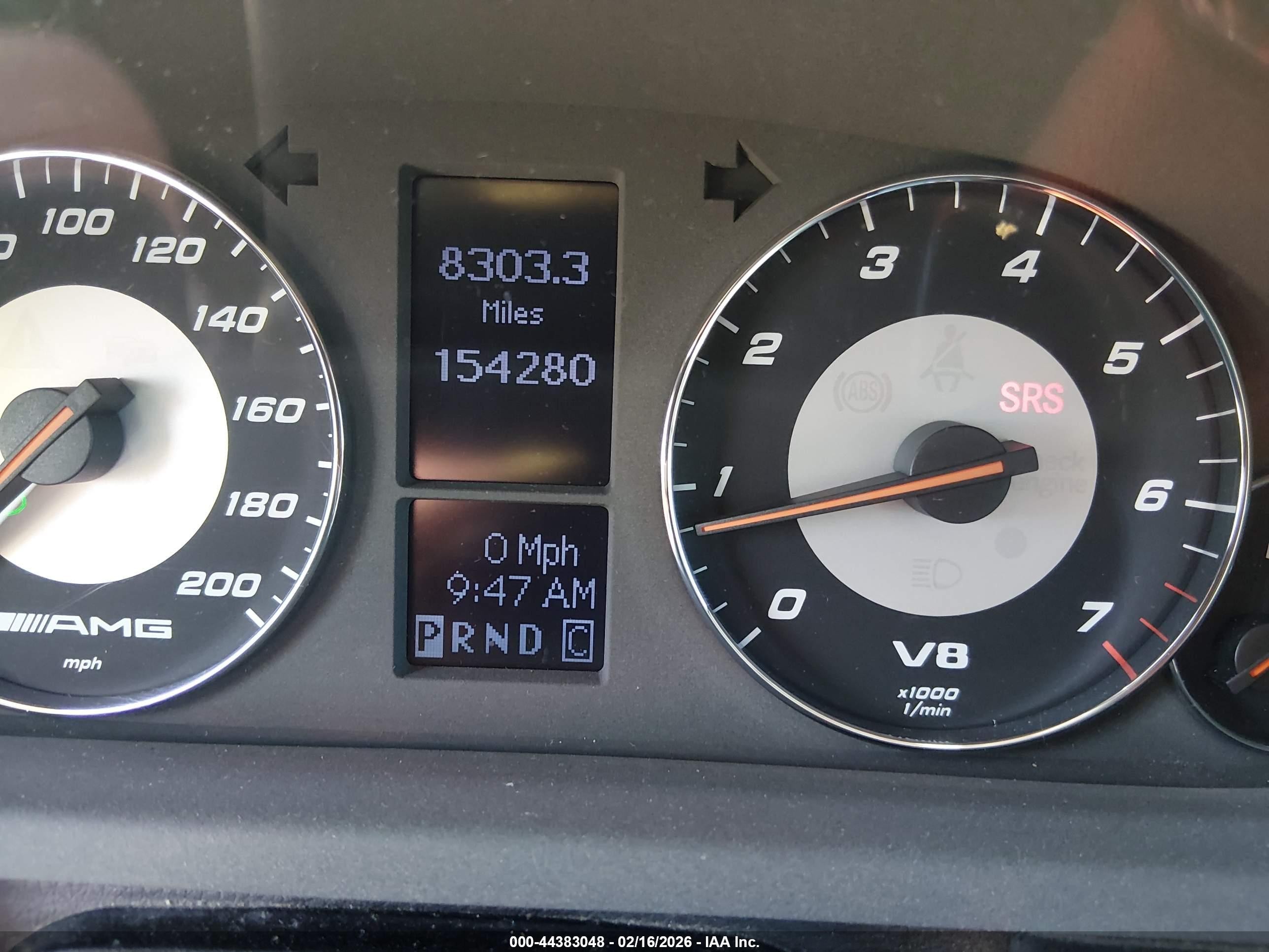 2006 Mercedes-benz C 55 Amg   Красный vin: WDBRF76J46F821086