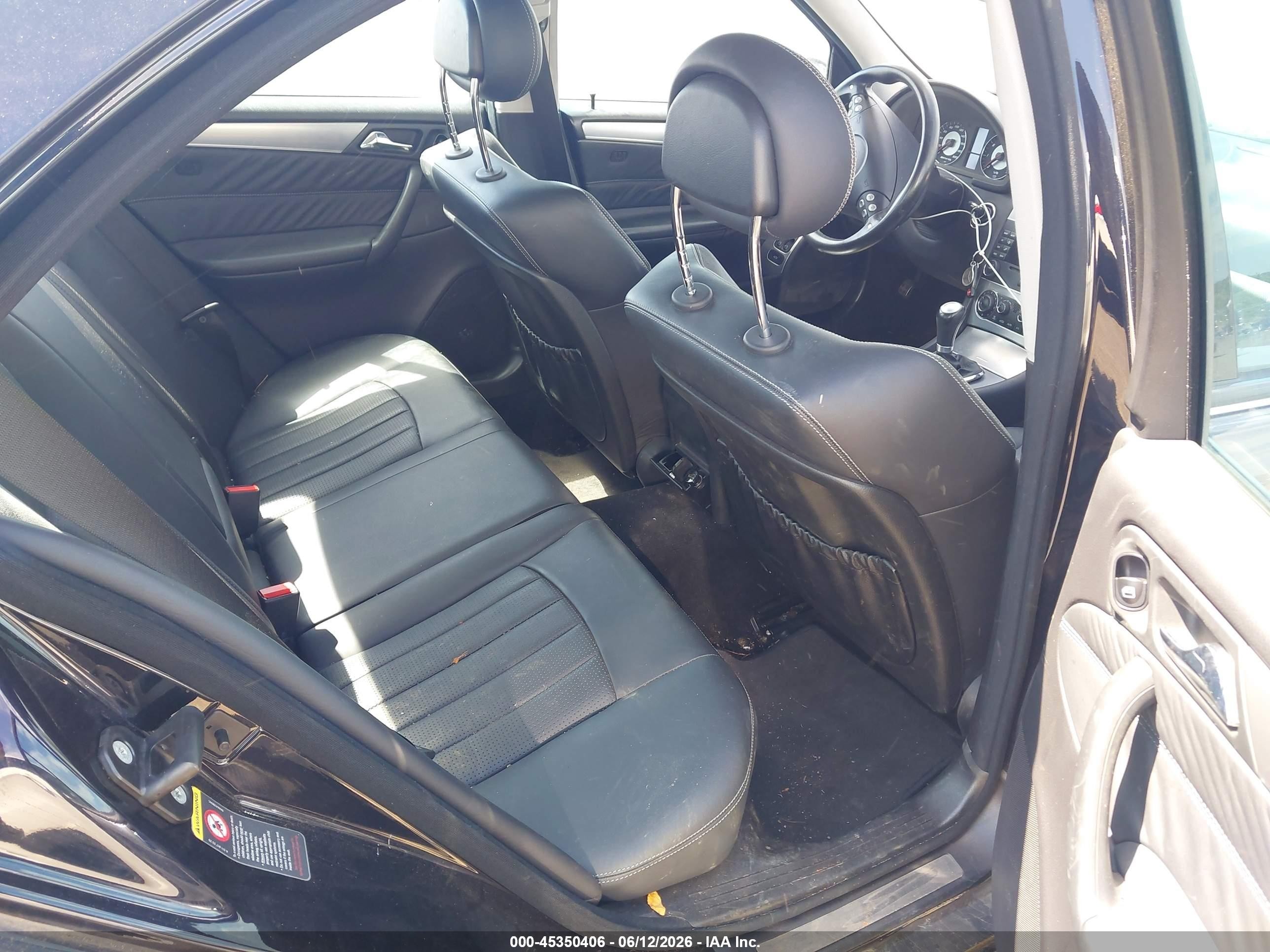 2005 Mercedes-benz C 55 Amg   Черный vin: WDBRF76J75F632012