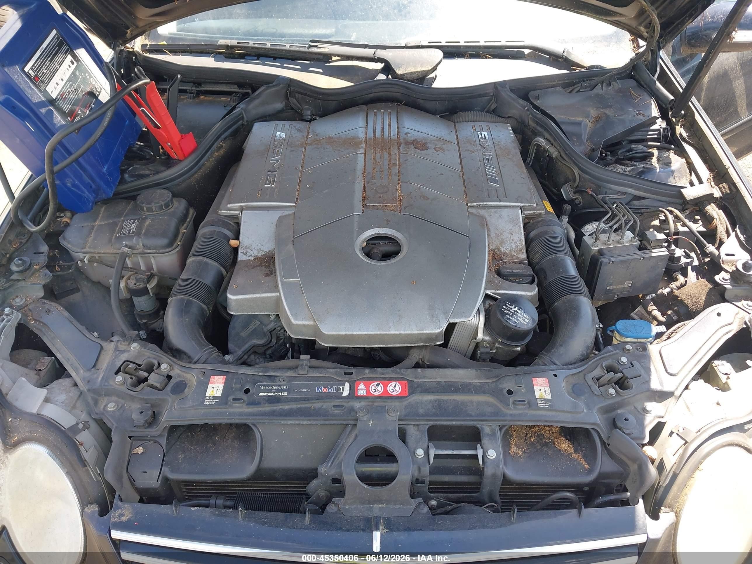 2005 Mercedes-benz C 55 Amg   Черный vin: WDBRF76J75F632012