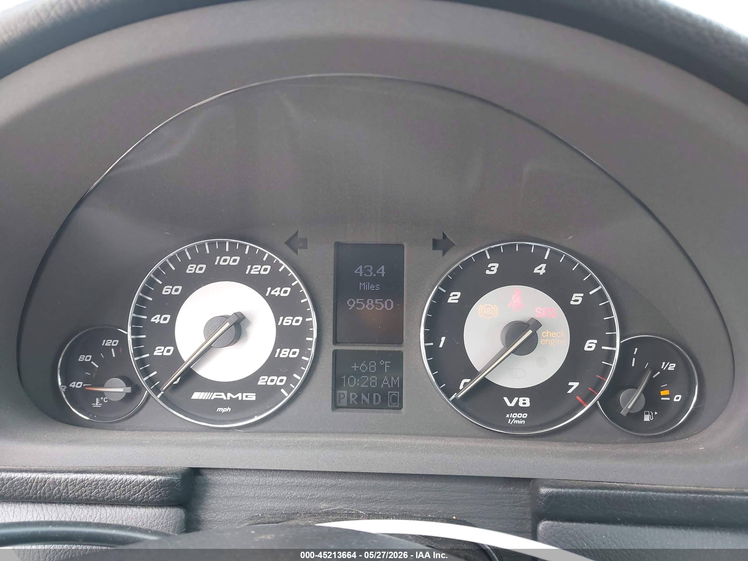 2006 Mercedes-benz C 55 Amg   Черный vin: WDBRF76J76F805965