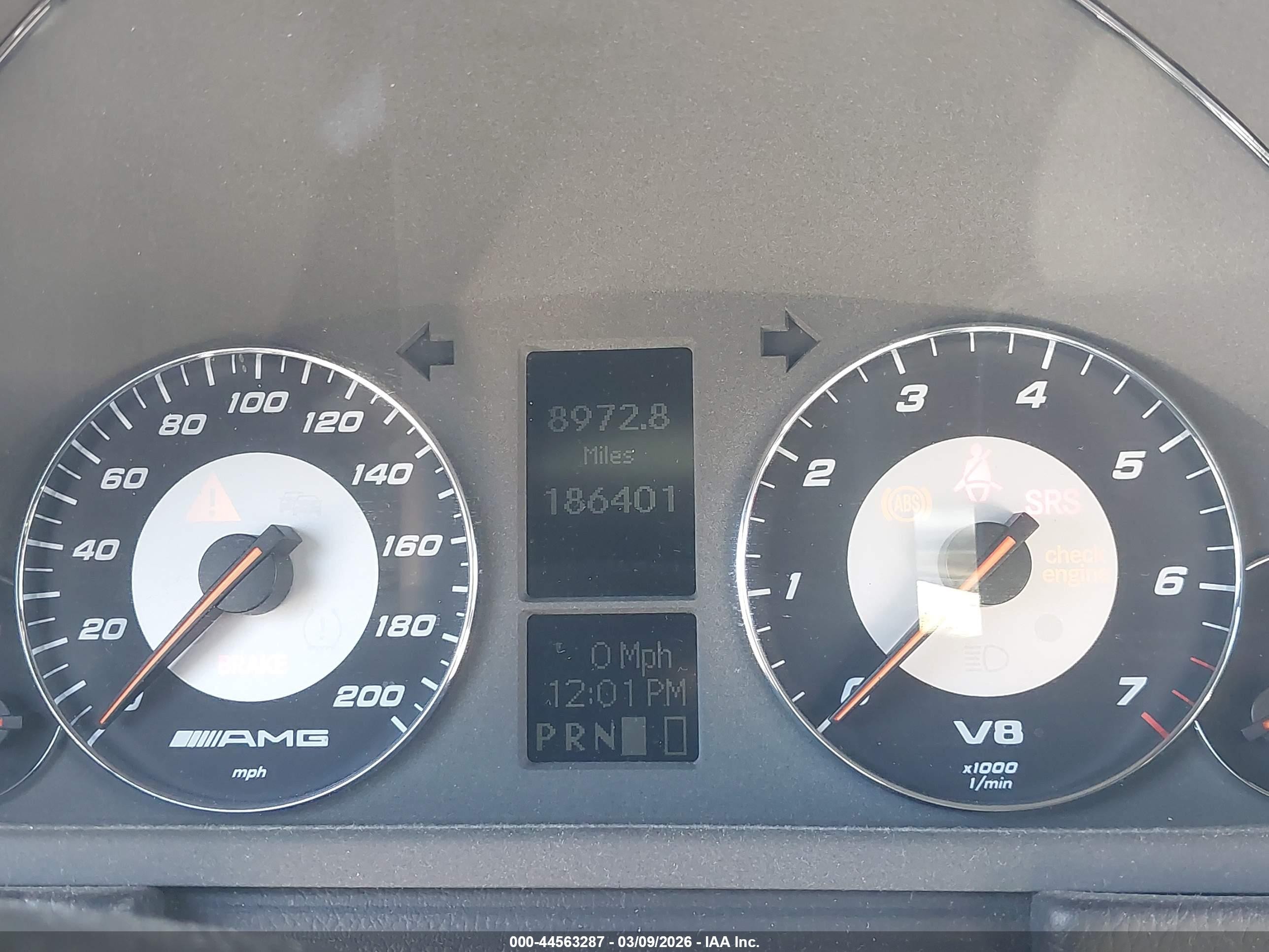 2005 Mercedes-benz C 55 Amg   Серебряный vin: WDBRF76J85F600864