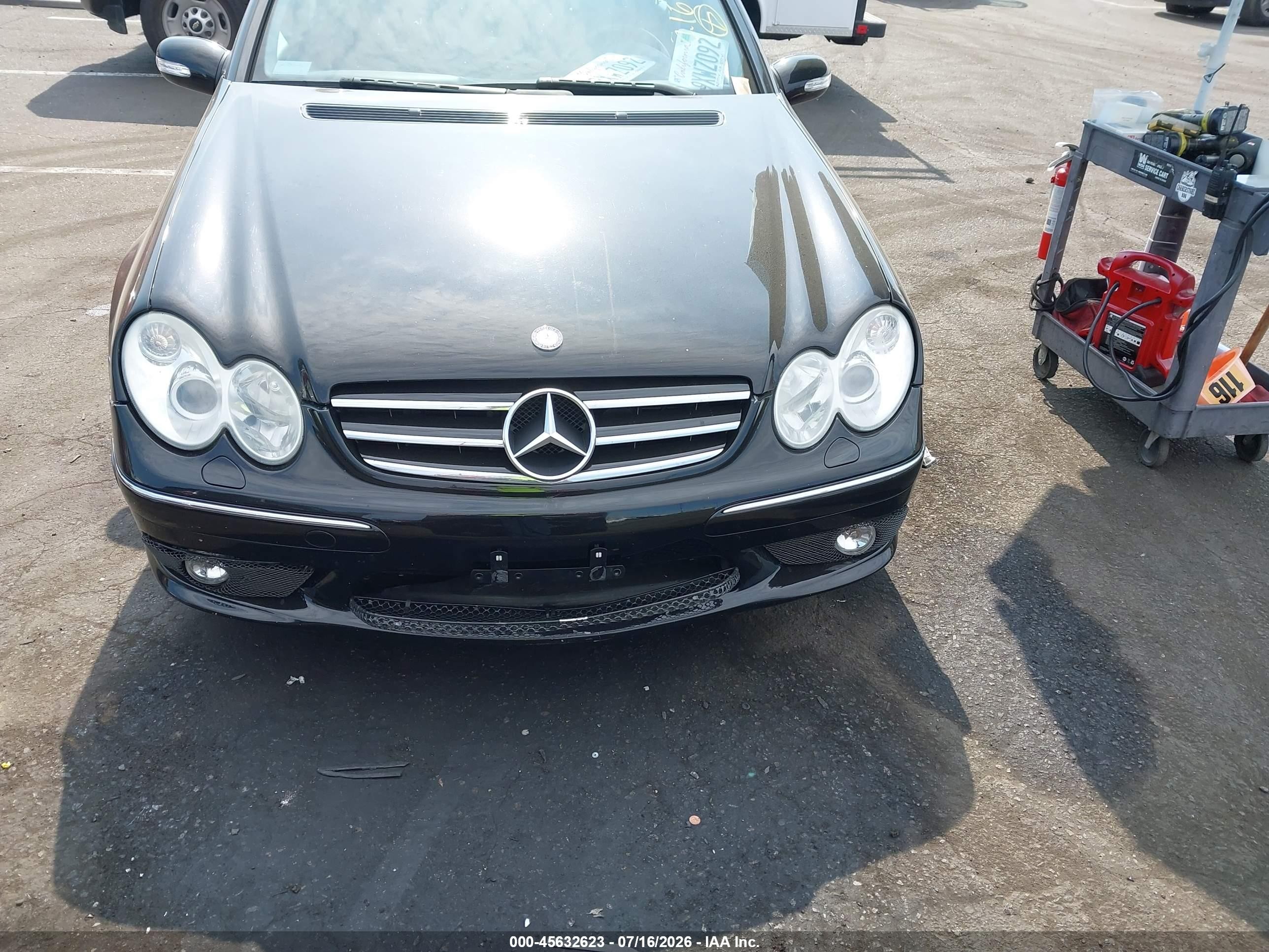 2005 Mercedes-benz C 55 Amg   Черный vin: WDBRF76J85F613212
