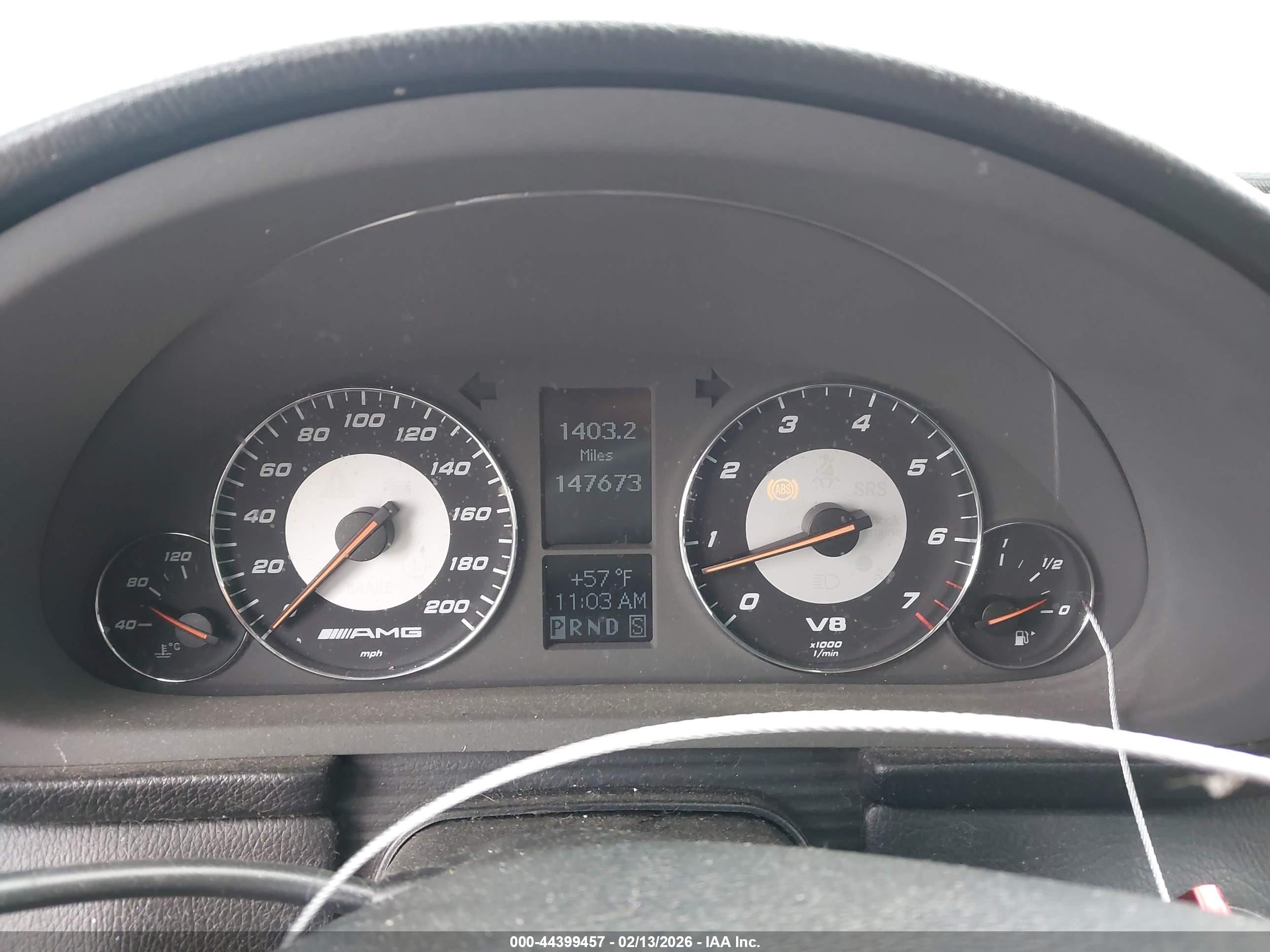 2005 Mercedes-benz C 55 Amg Серебряный vin: WDBRF76J95F591317