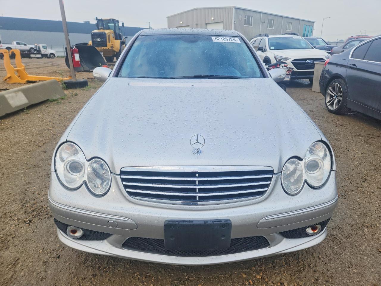 2005 Mercedes-benz C 55 Amg Silver vin: WDBRF76J95F618547