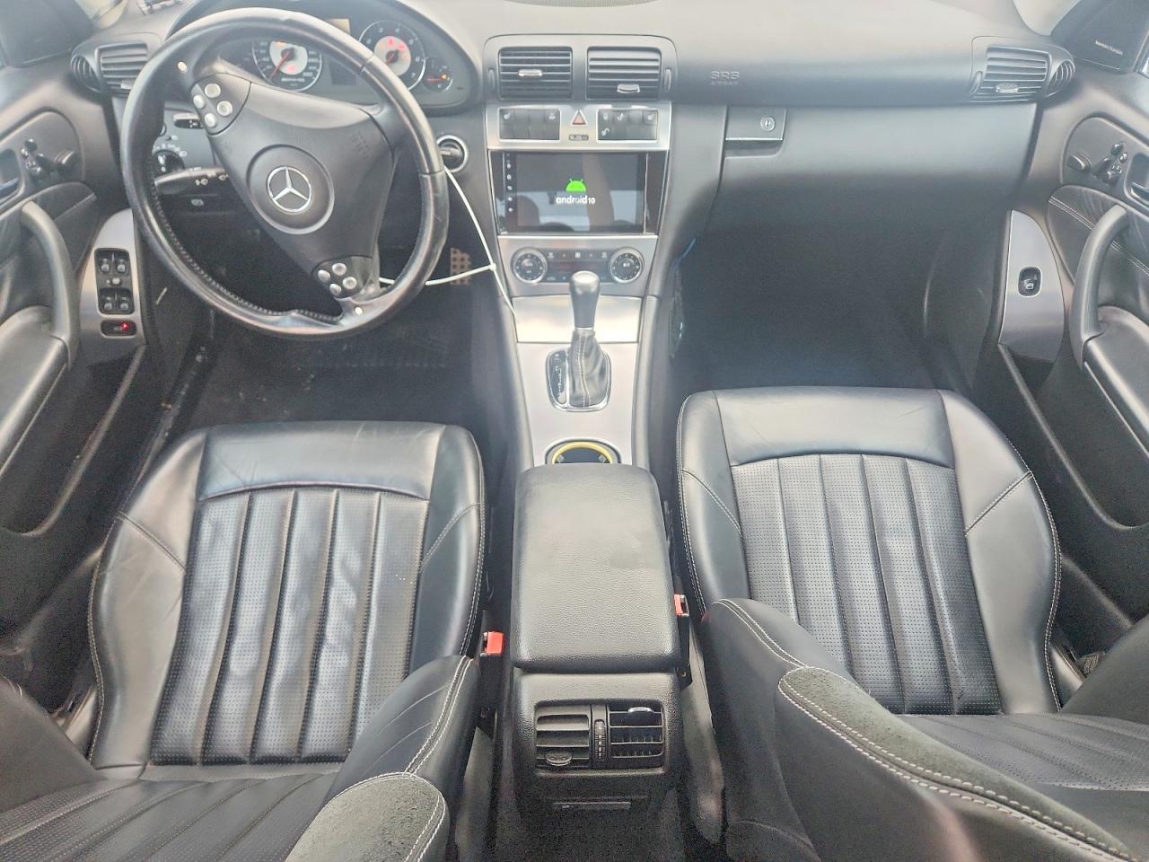 2005 Mercedes-benz C 55 Amg Silver vin: WDBRF76J95F618547