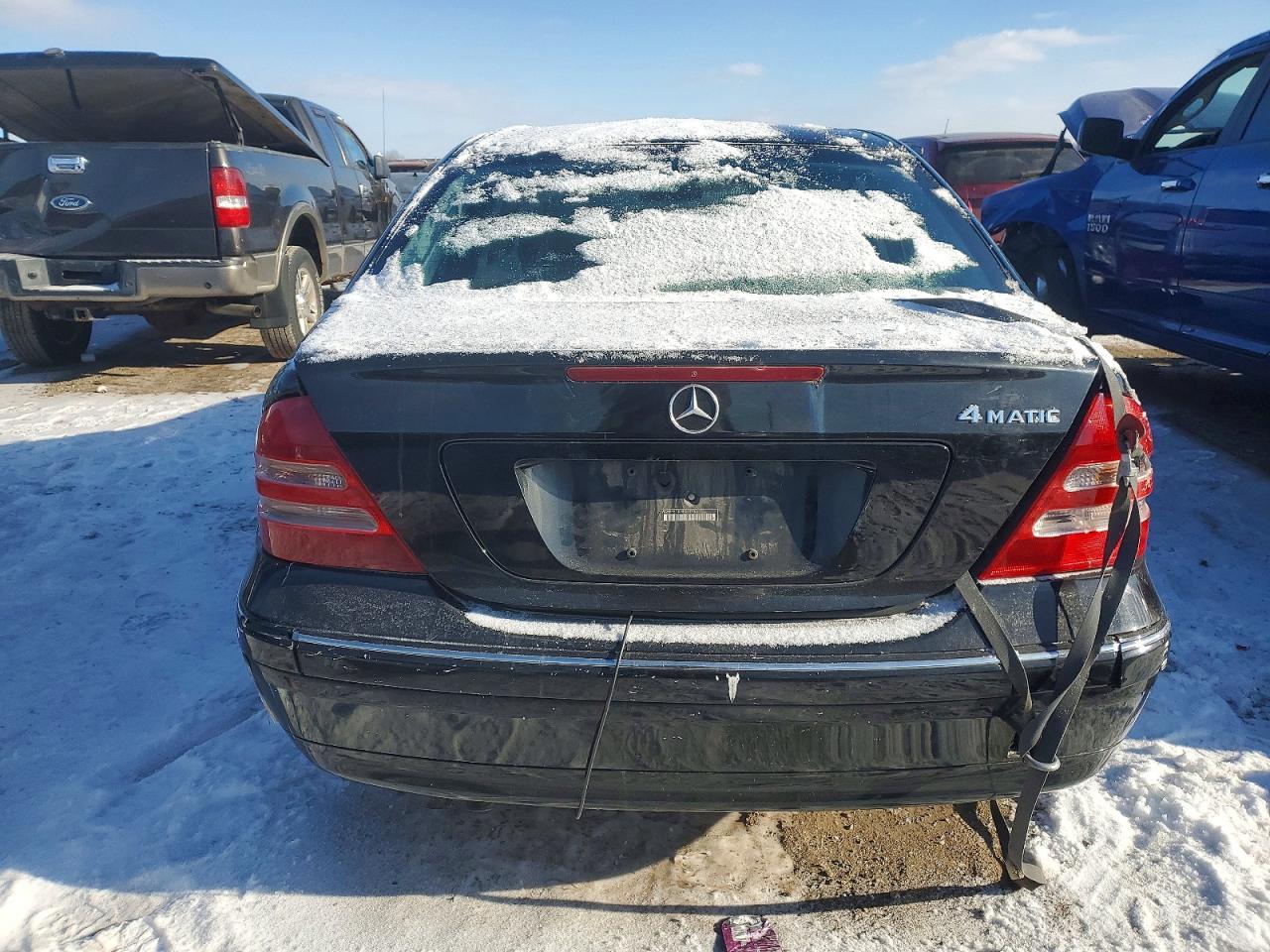 2004 Mercedes-benz C 240 4matic Black vin: WDBRF81J04F511463