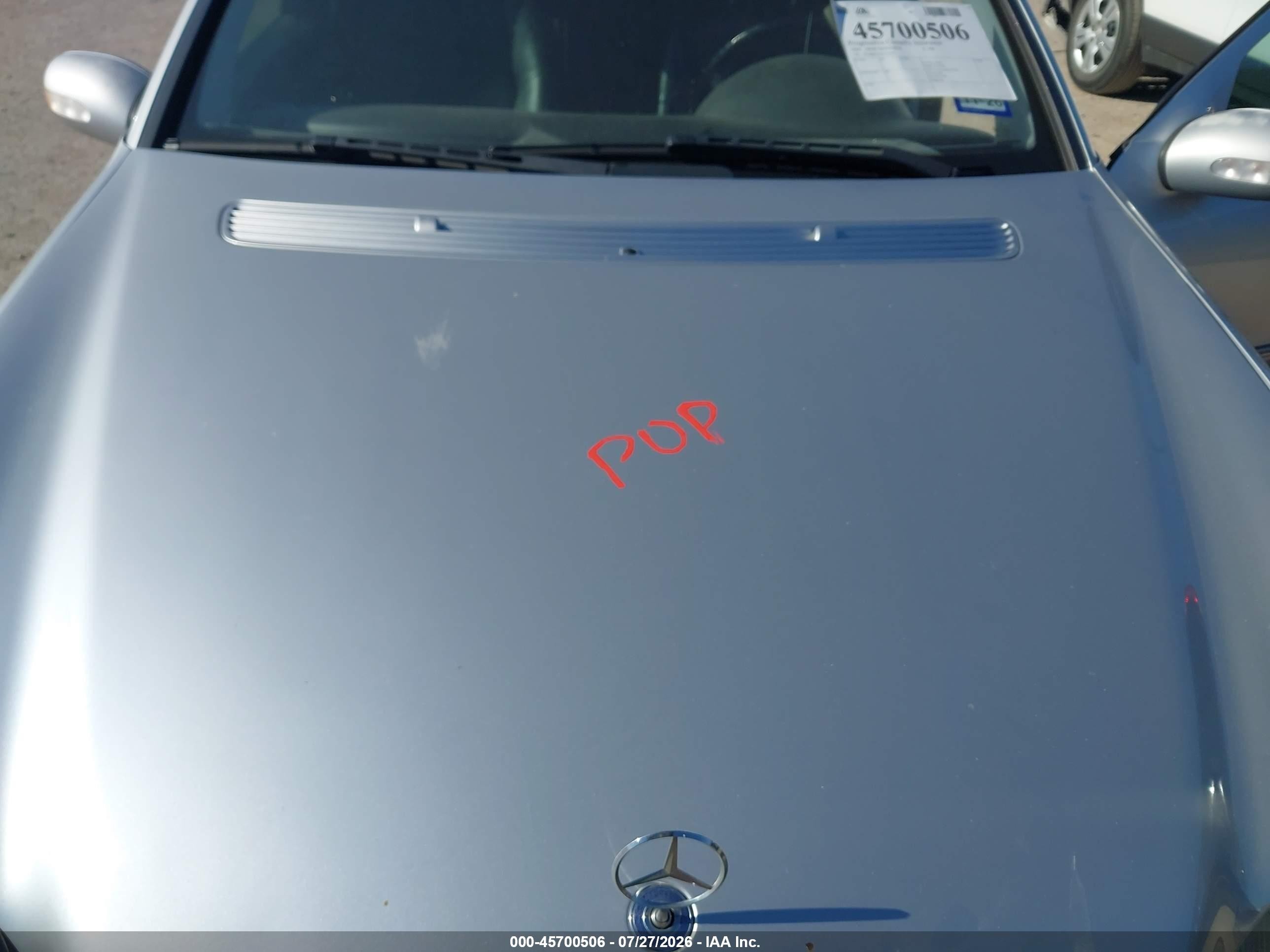 2004 Mercedes-benz C 240 4matic Silver vin: WDBRF81J04F536427