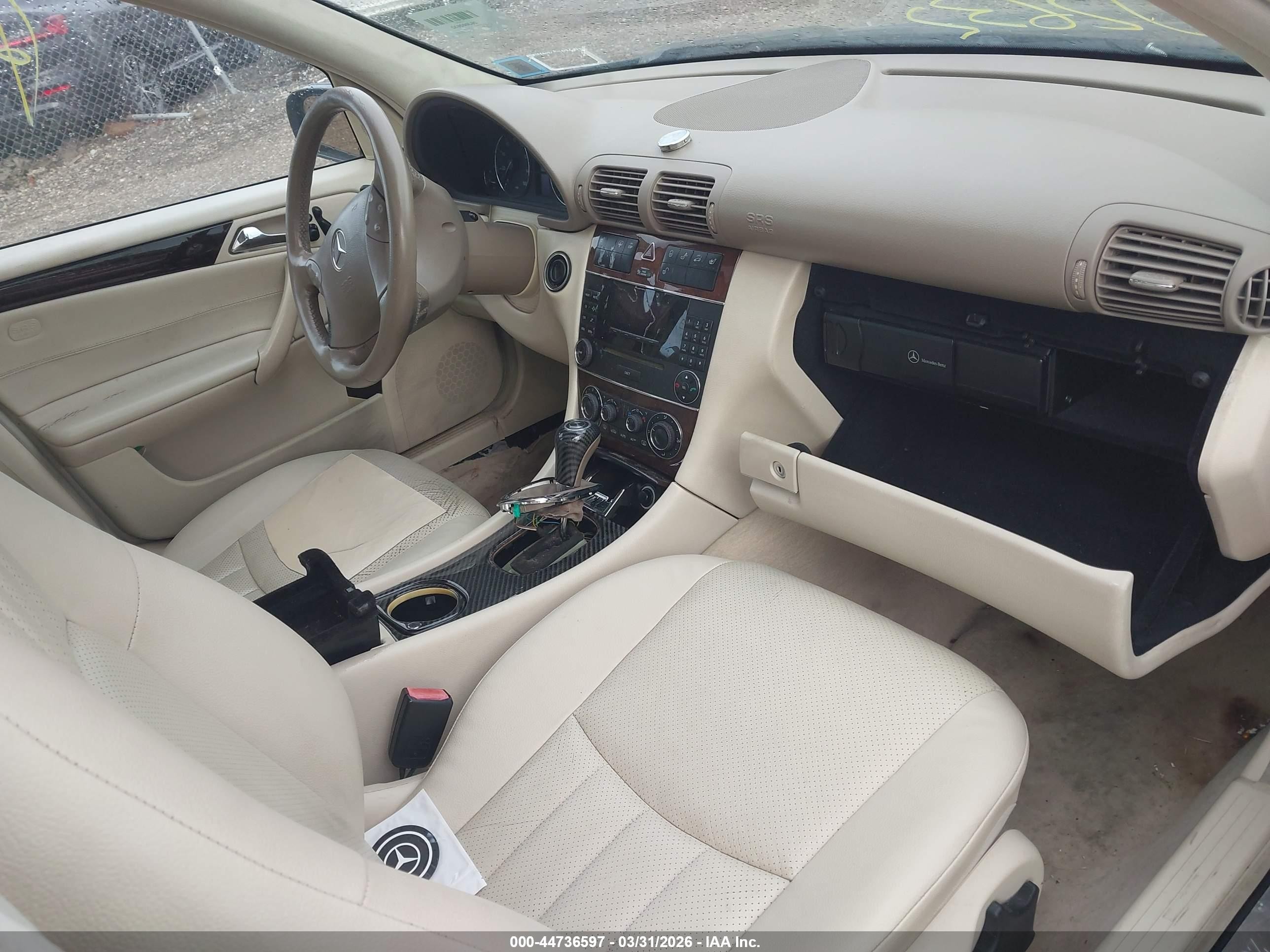 2005 Mercedes-benz C 240 Luxury 4matic Blue vin: WDBRF81J05F570028