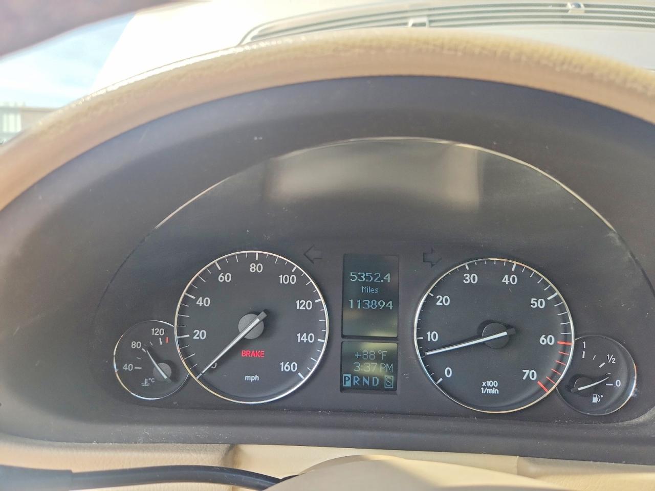 2005 Mercedes-benz C 240 4matic Gold vin: WDBRF81J05F596869