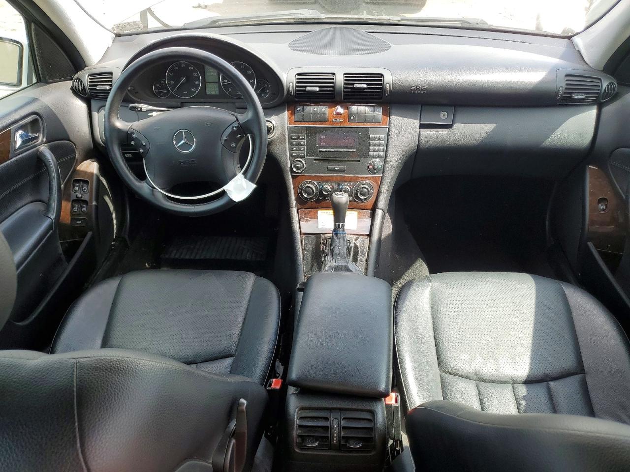 2005 Mercedes-benz C 240 4matic Silver vin: WDBRF81J05F598377