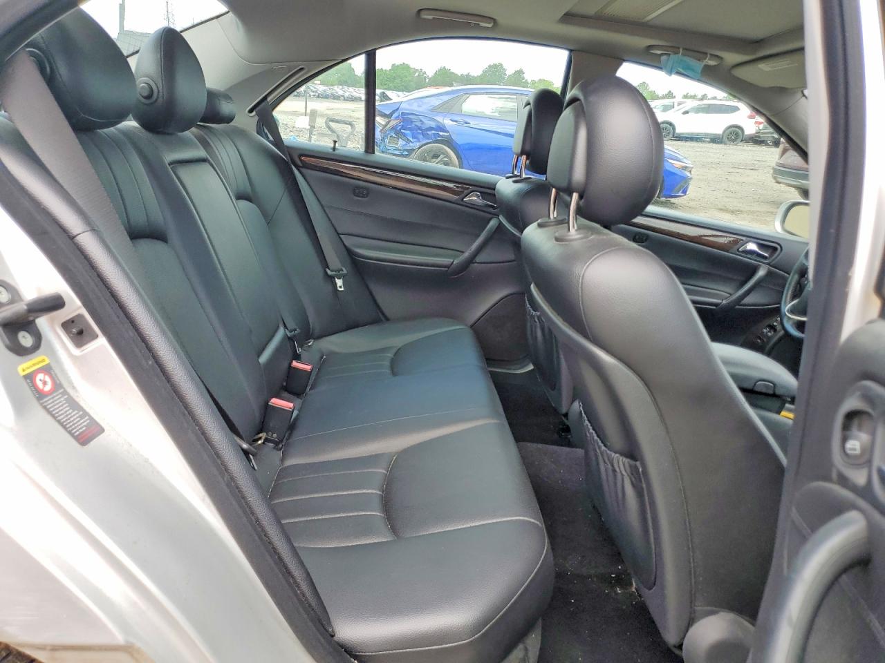 2005 Mercedes-benz C 240 4matic Silver vin: WDBRF81J05F598377