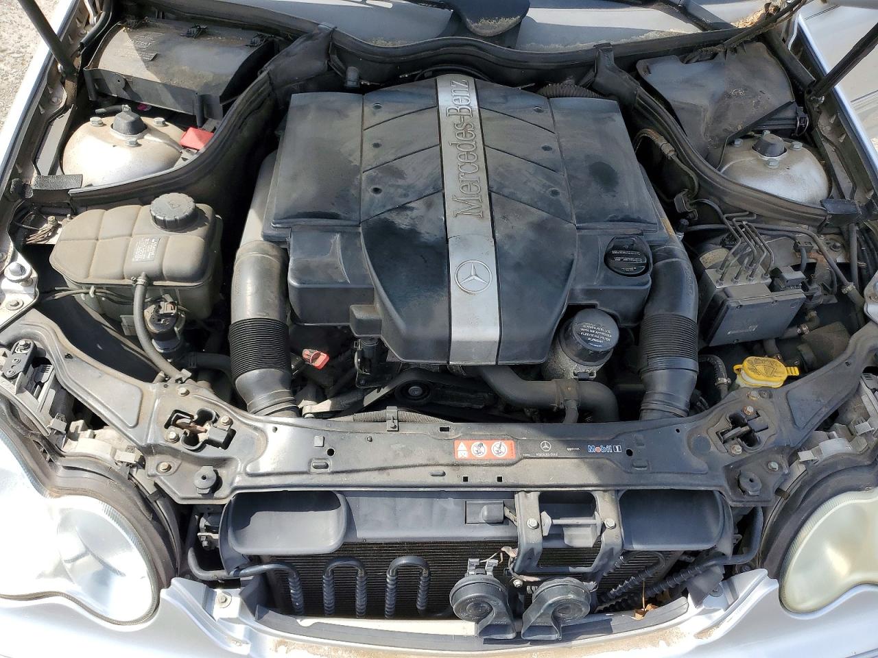 2005 Mercedes-benz C 240 4matic Silver vin: WDBRF81J05F598377