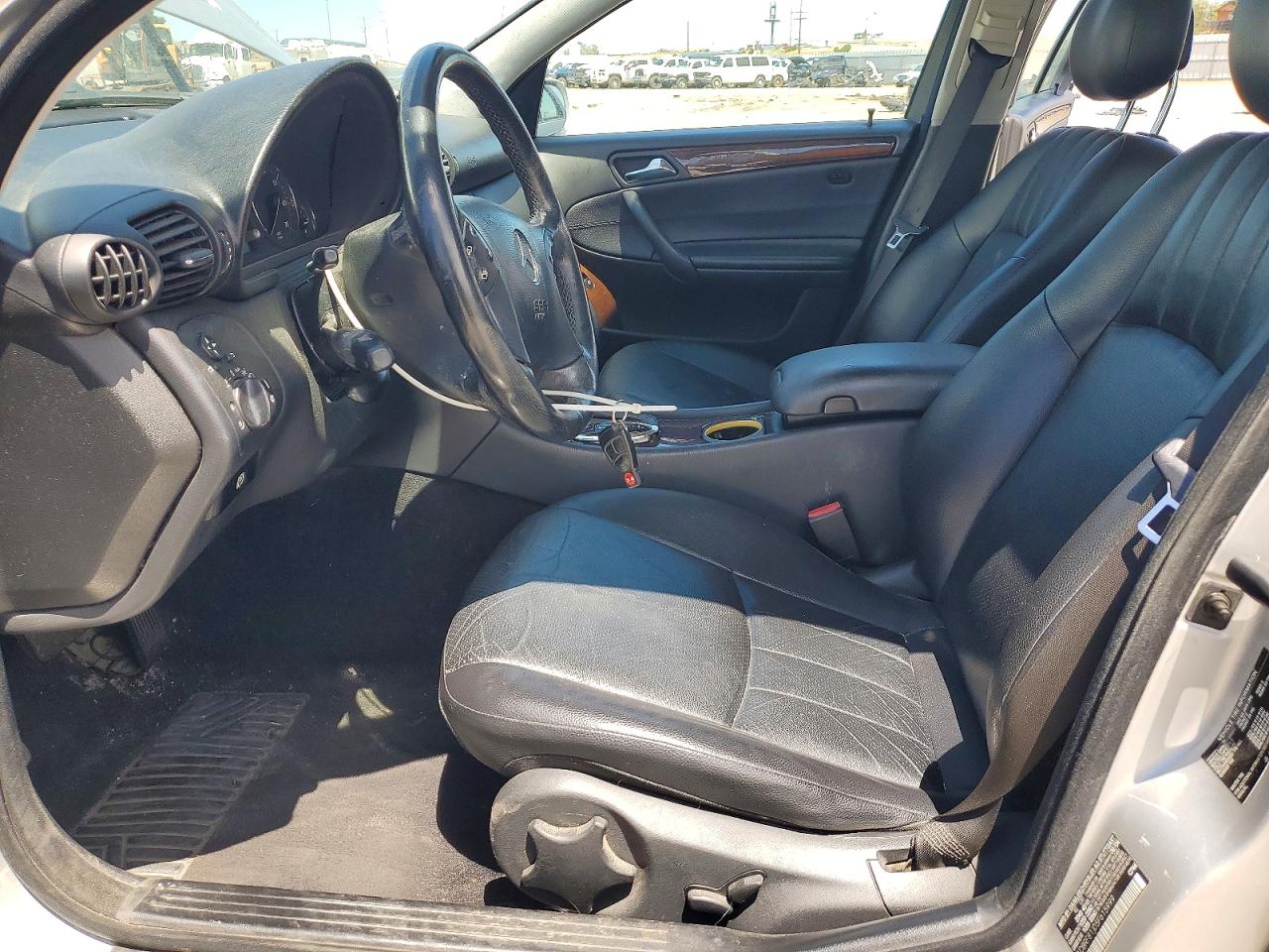 2005 Mercedes-benz C 240 4matic Silver vin: WDBRF81J05F615999