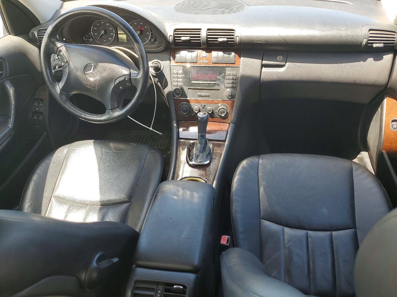 2005 Mercedes-benz C 240 4matic Silver vin: WDBRF81J05F615999