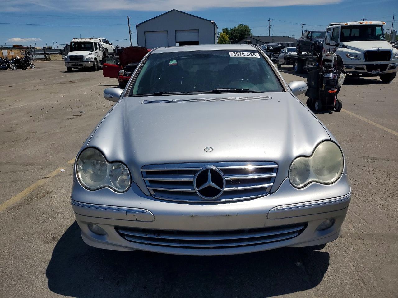 2005 Mercedes-benz C 240 4matic Silver vin: WDBRF81J05F615999