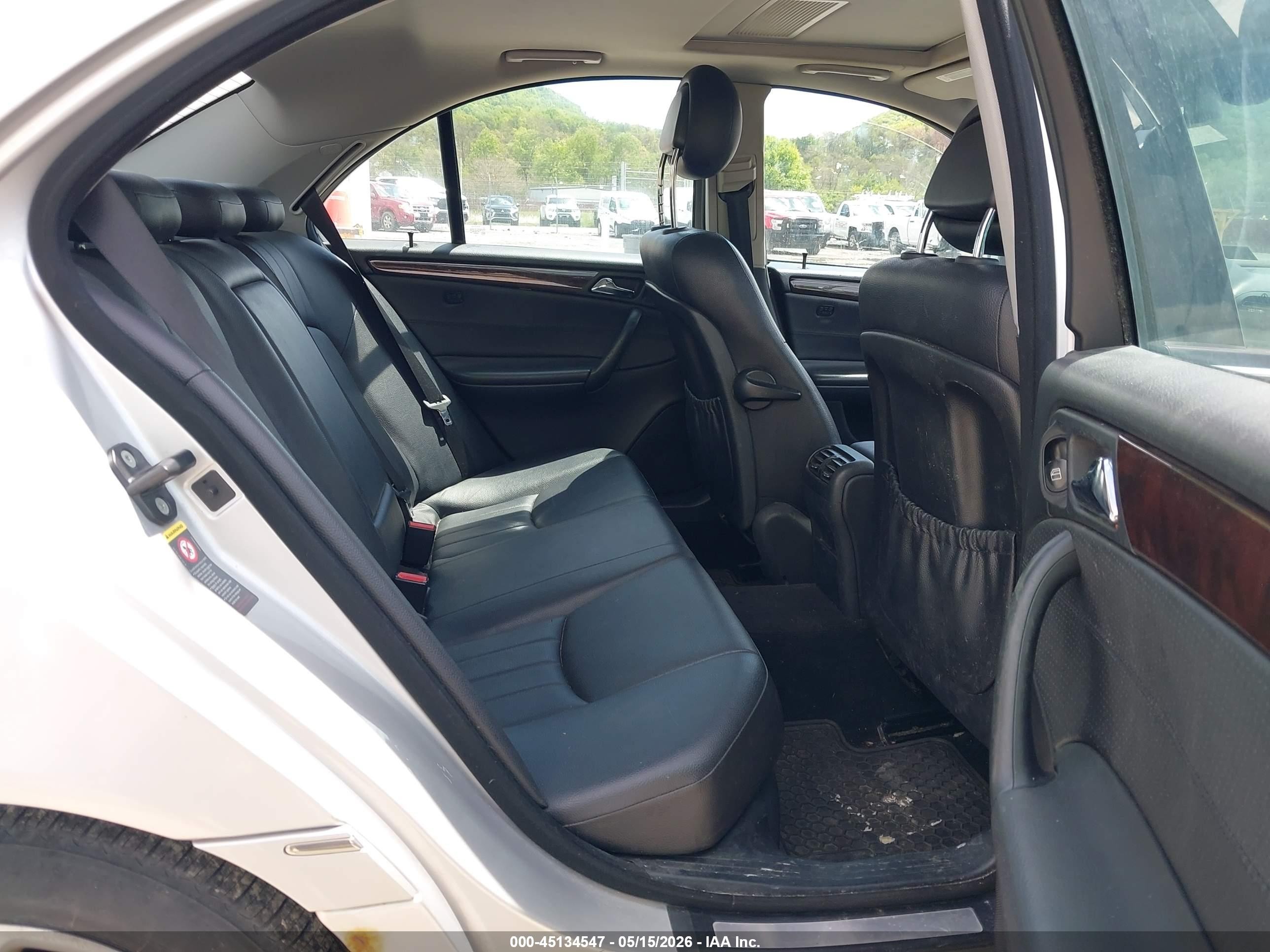 2005 Mercedes-benz C 240 Luxury 4matic Silver vin: WDBRF81J05F704827