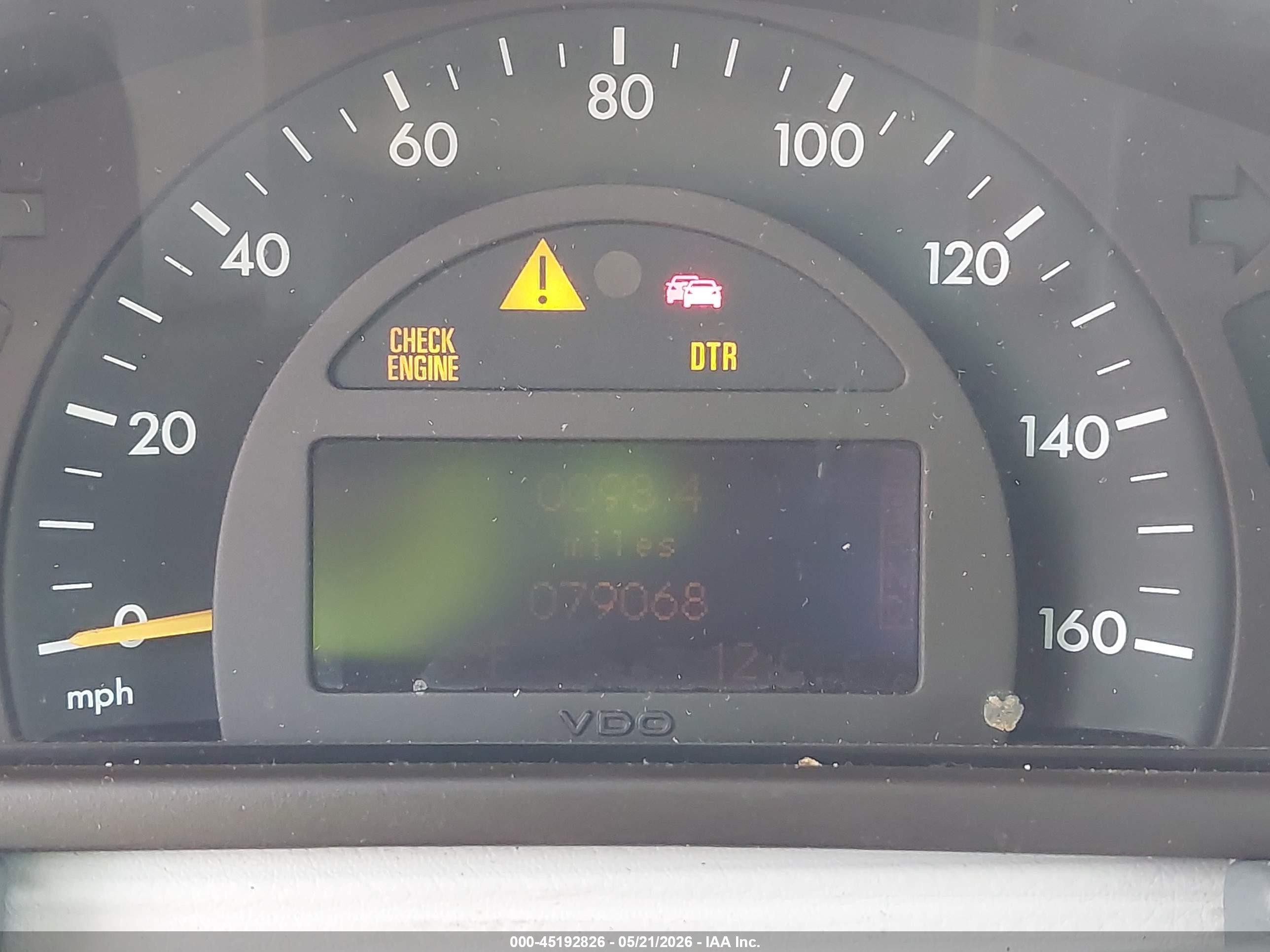 2003 Mercedes-benz C 240   Серебряный vin: WDBRF81J13F432057