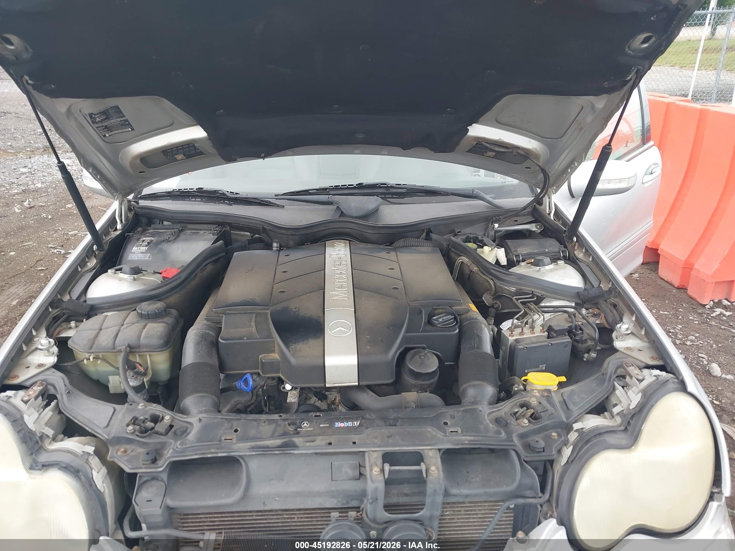 2003 Mercedes-benz C 240   Серебряный vin: WDBRF81J13F432057